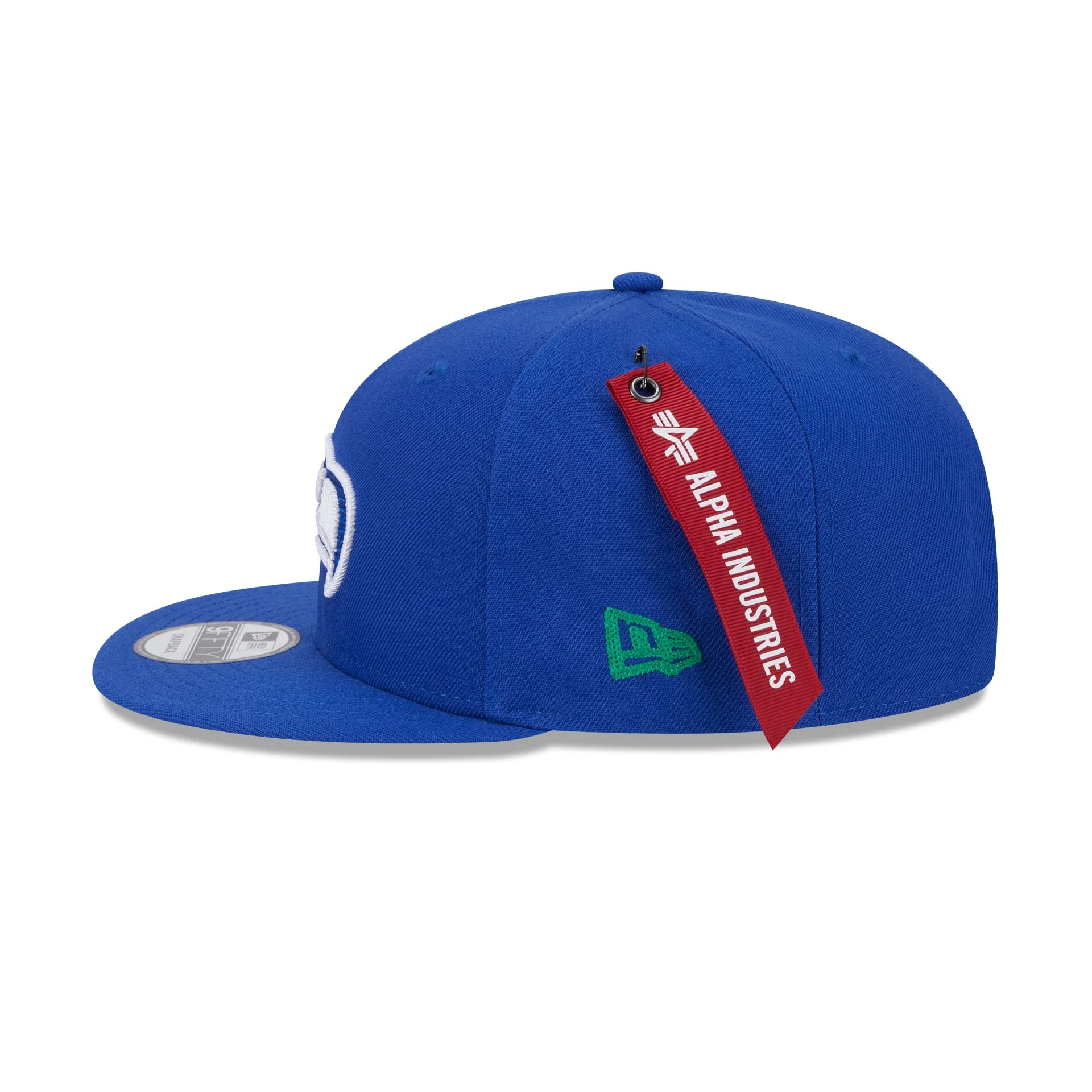 Alpha Industries x Seattle Seahawks Historic Blue 9FIFTY Snapback Hat