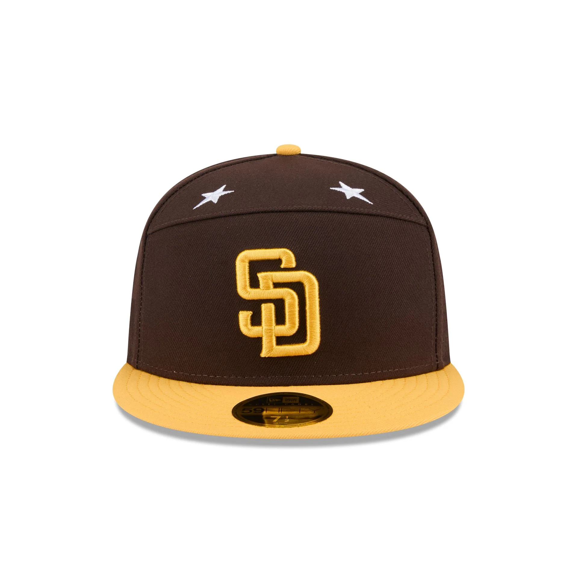 San Diego Padres 2025 All-Star Game Split Panel 59FIFTY Fitted Hat
