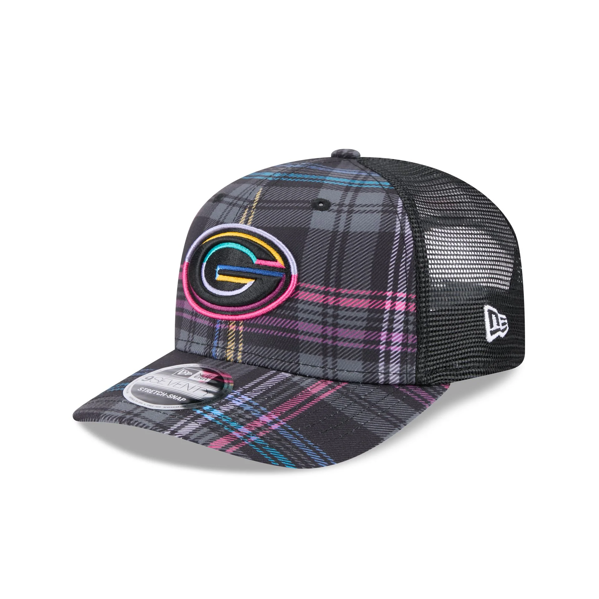 Green Bay Packers 2024 Crucial Catch 9SEVENTY Trucker Hat