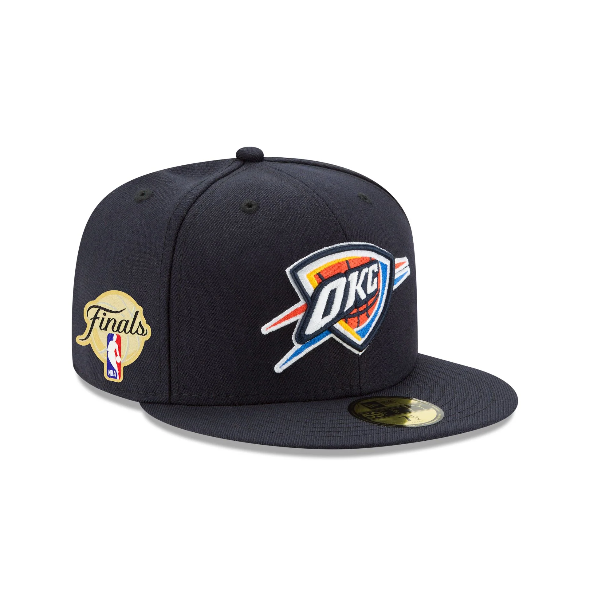 Oklahoma City Thunder 2025 NBA Finals Sidepatch 59FIFTY Fitted Hat