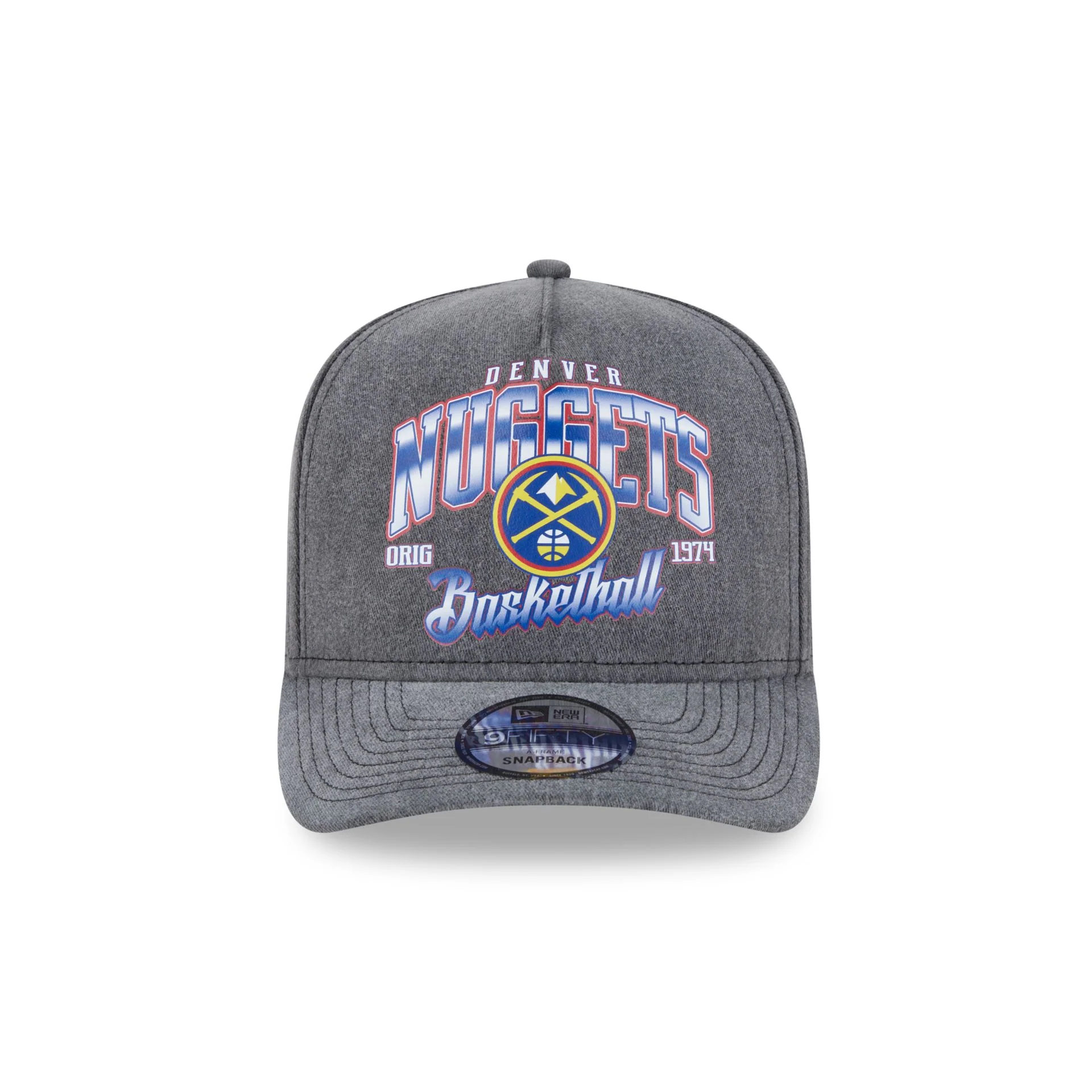 Denver Nuggets Washed 9FIFTY A-Frame Snapback Hat