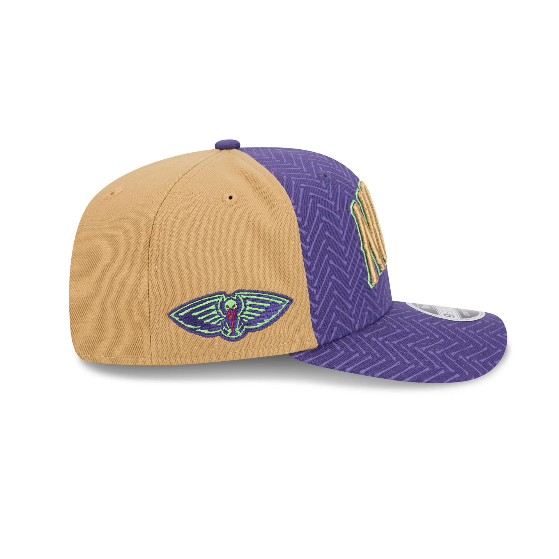New Orleans Pelicans 2024 City Edition 9SEVENTY Stretch-Snap Hat