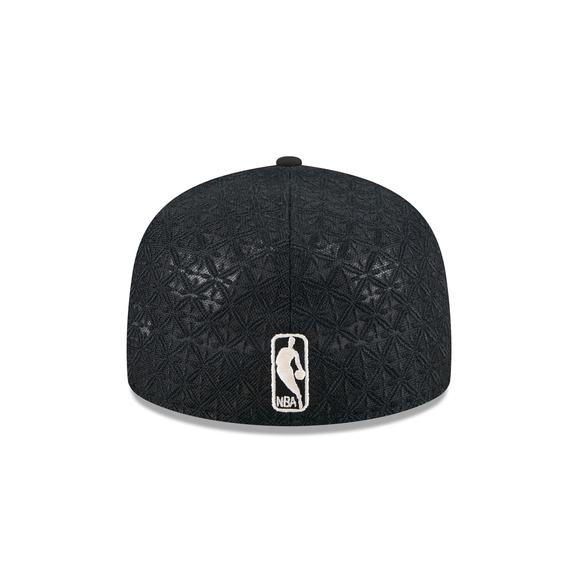 Miami Heat Black Mesh 59FIFTY A-Frame Fitted Hat