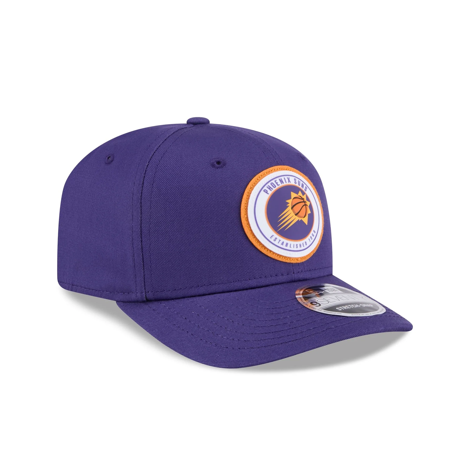 Phoenix Suns Circle Patch 9SEVENTY Stretch-Snap Hat