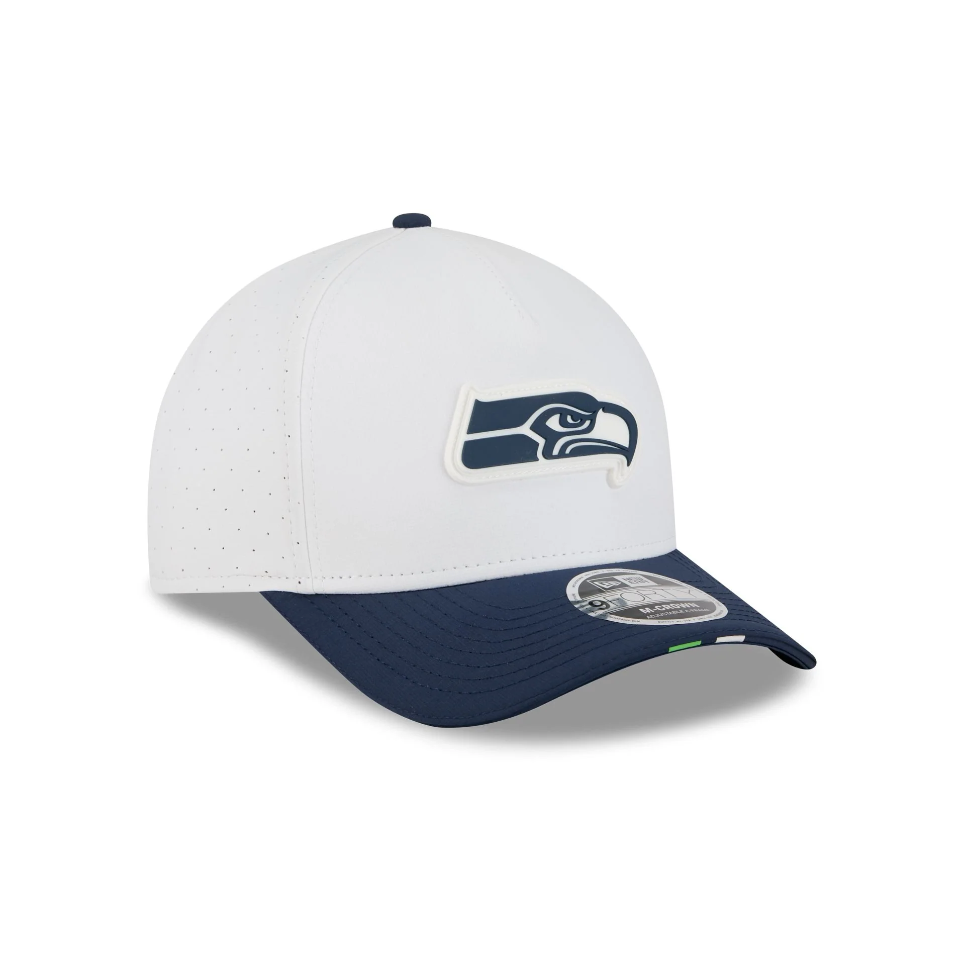 Seattle Seahawks 2025 Training 9FORTY M-Crown A-Frame Snapback Hat