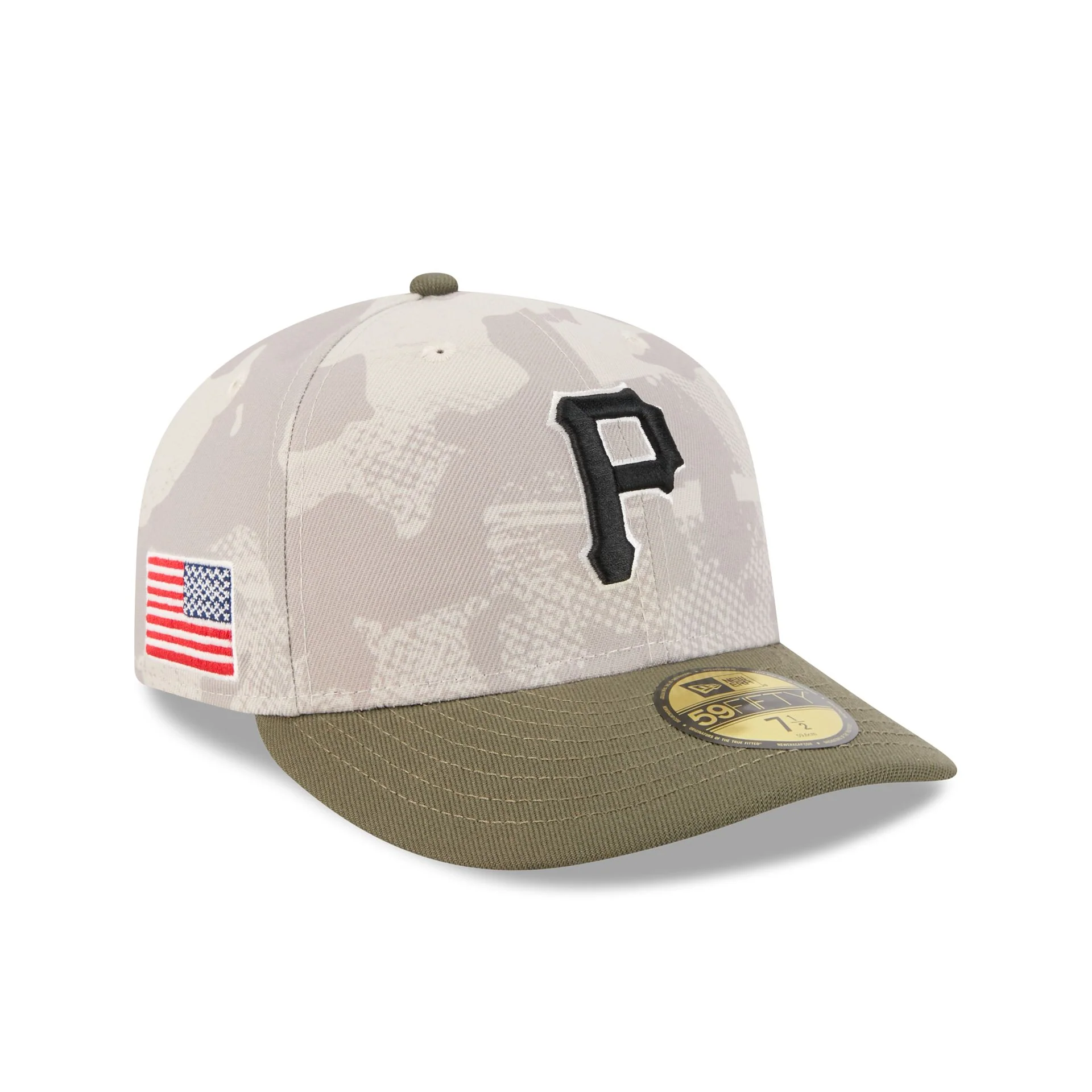 Pittsburgh Pirates Armed Forces Day 2025 59FIFTY Fitted Hat