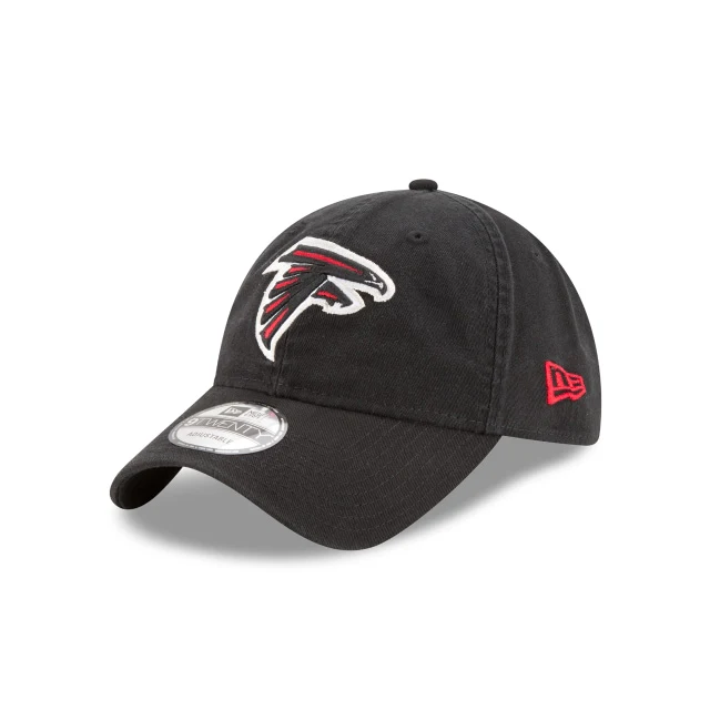 Atlanta Falcons Core Classic Black 9TWENTY Adjustable Hat
