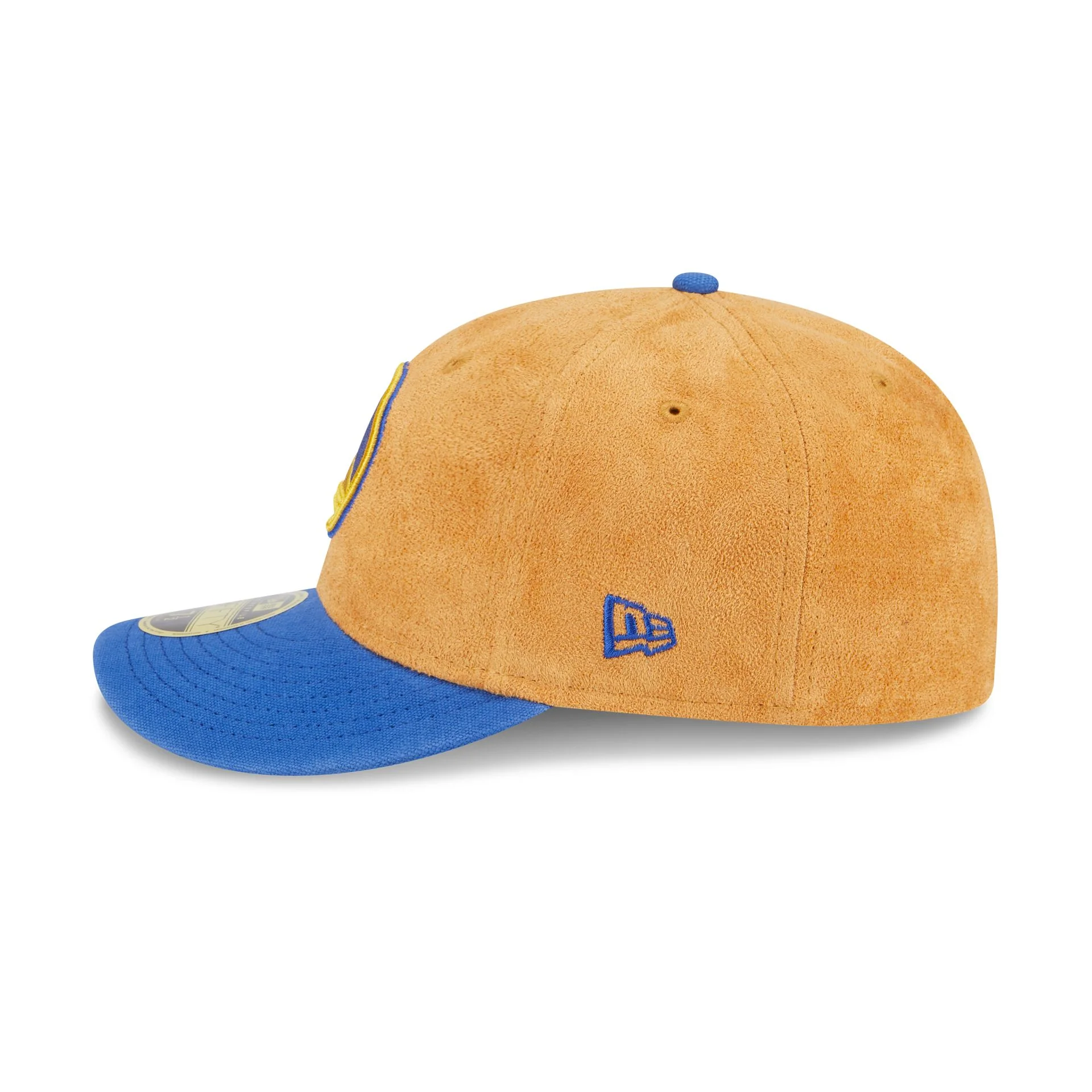 Golden State Warriors Tan Texture Low Profile 59FIFTY Fitted Hat