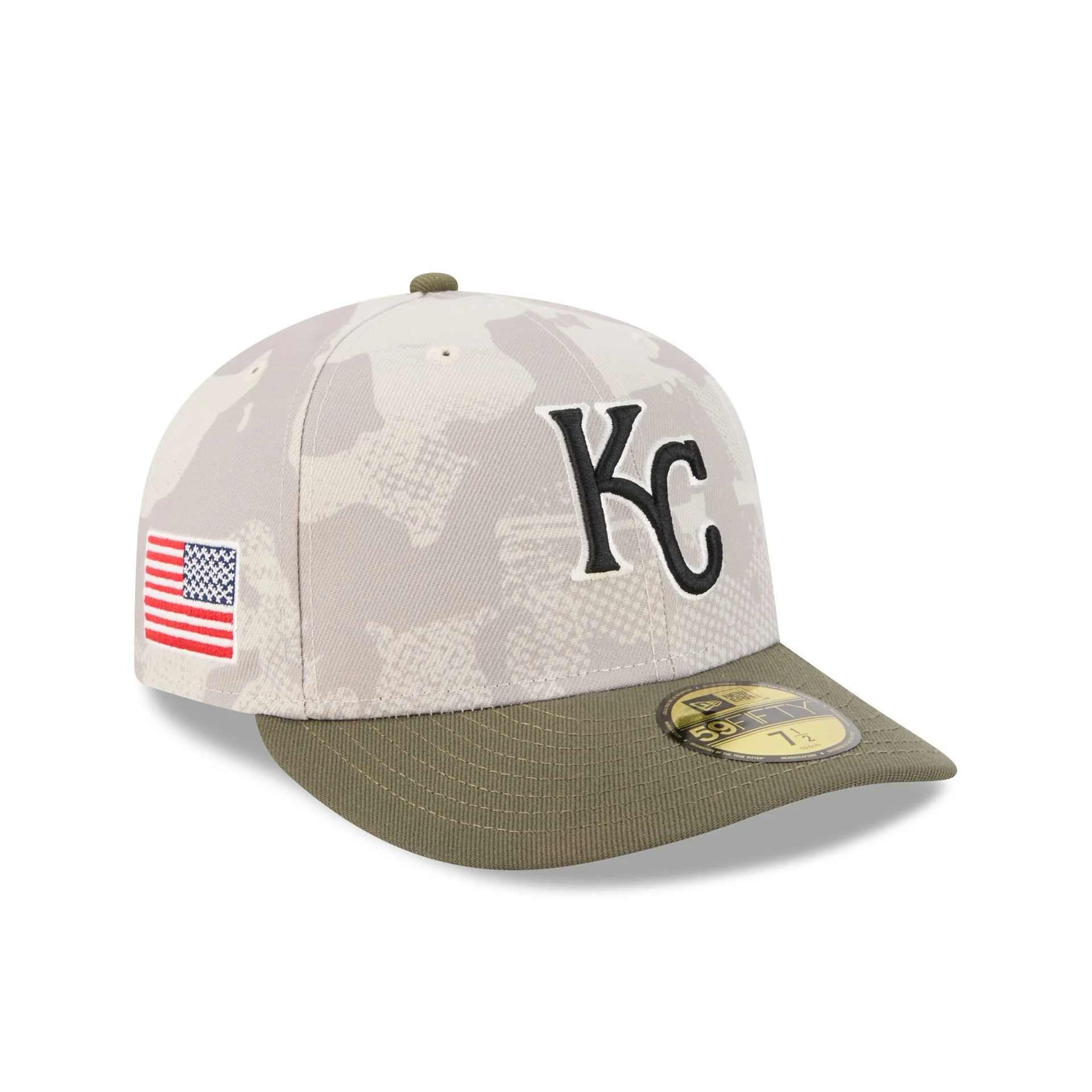 Kansas City Royals Armed Forces Day 2025 59FIFTY Fitted Hat