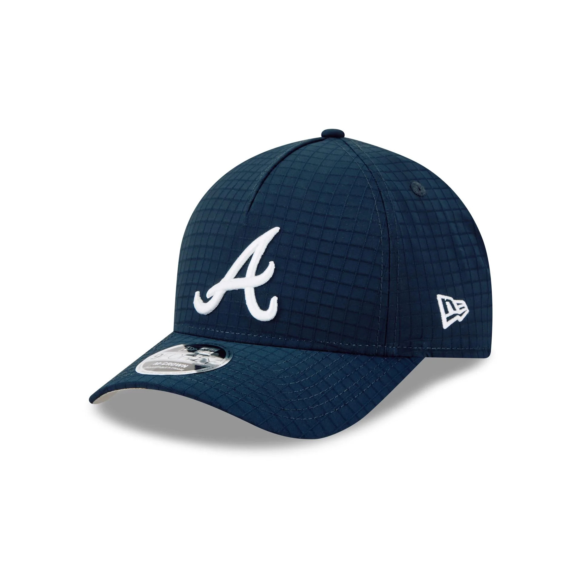 Atlanta Braves Ripstop 9FORTY M-Crown A-Frame Snapback Hat