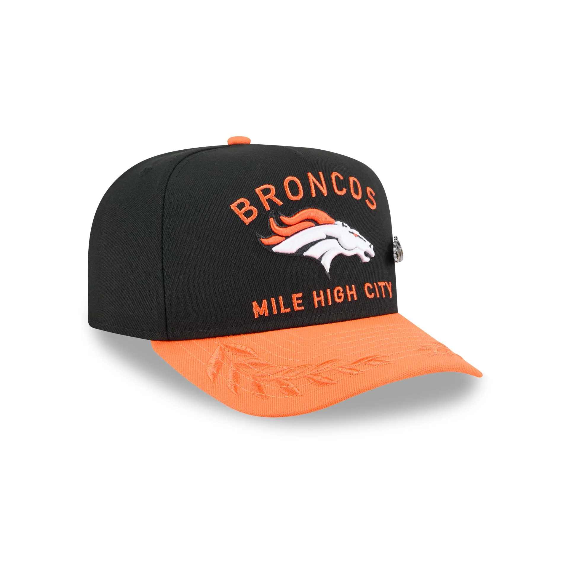 Denver Broncos 2025 Draft Black 59FIFTY A-Frame Fitted Hat