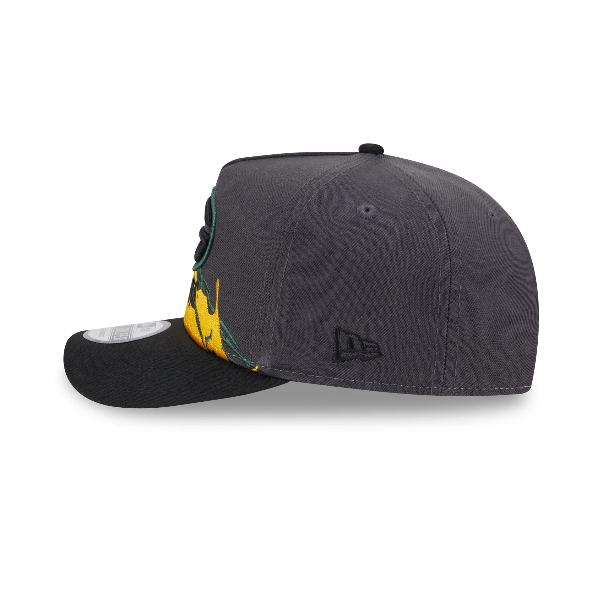 Green Bay Packers Graphite Brushstroke Golfer Hat