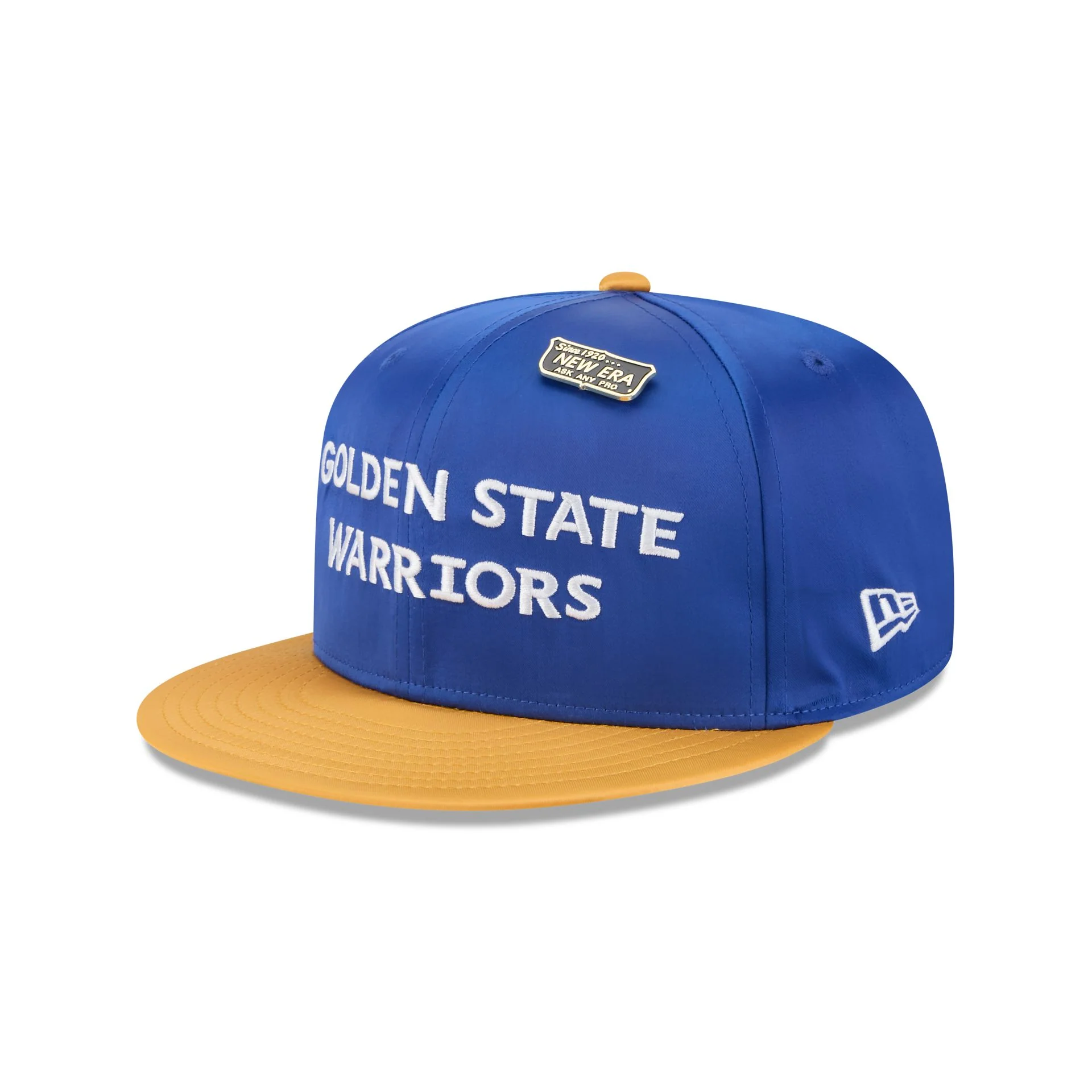 Golden State Warriors Satin Pin 9FIFTY Snapback Hat