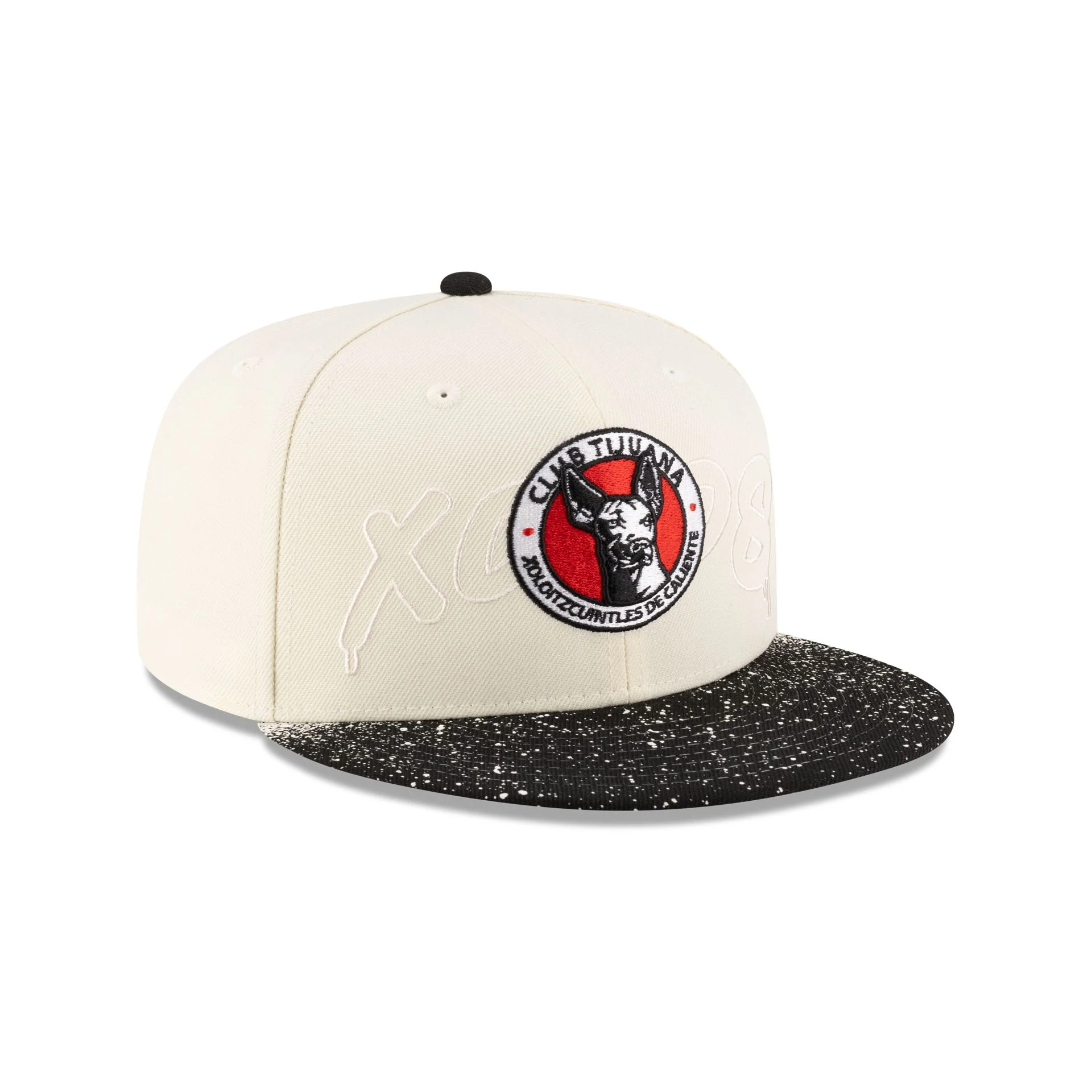Xolos Splattered Visor 59FIFTY Fitted Hat