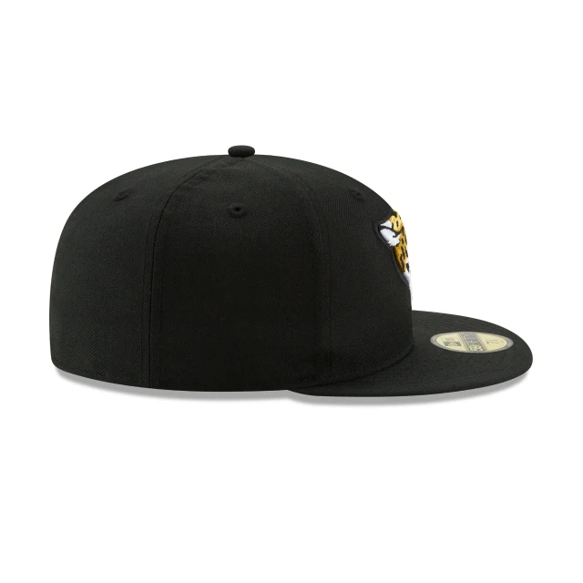 Jacksonville Jaguars Black 59FIFTY Fitted Hat
