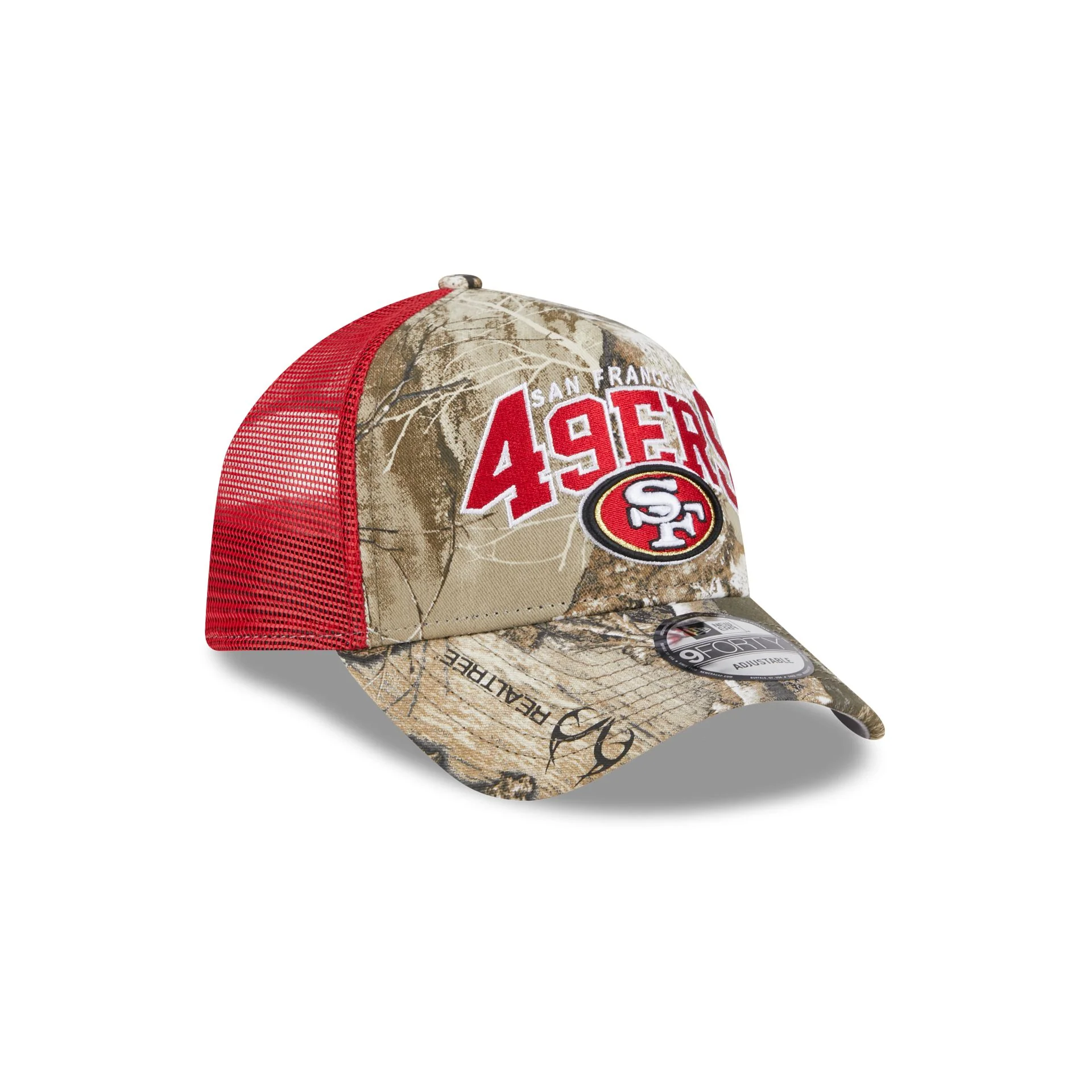 San Francisco 49ers Active 9FORTY A-Frame Trucker Hat