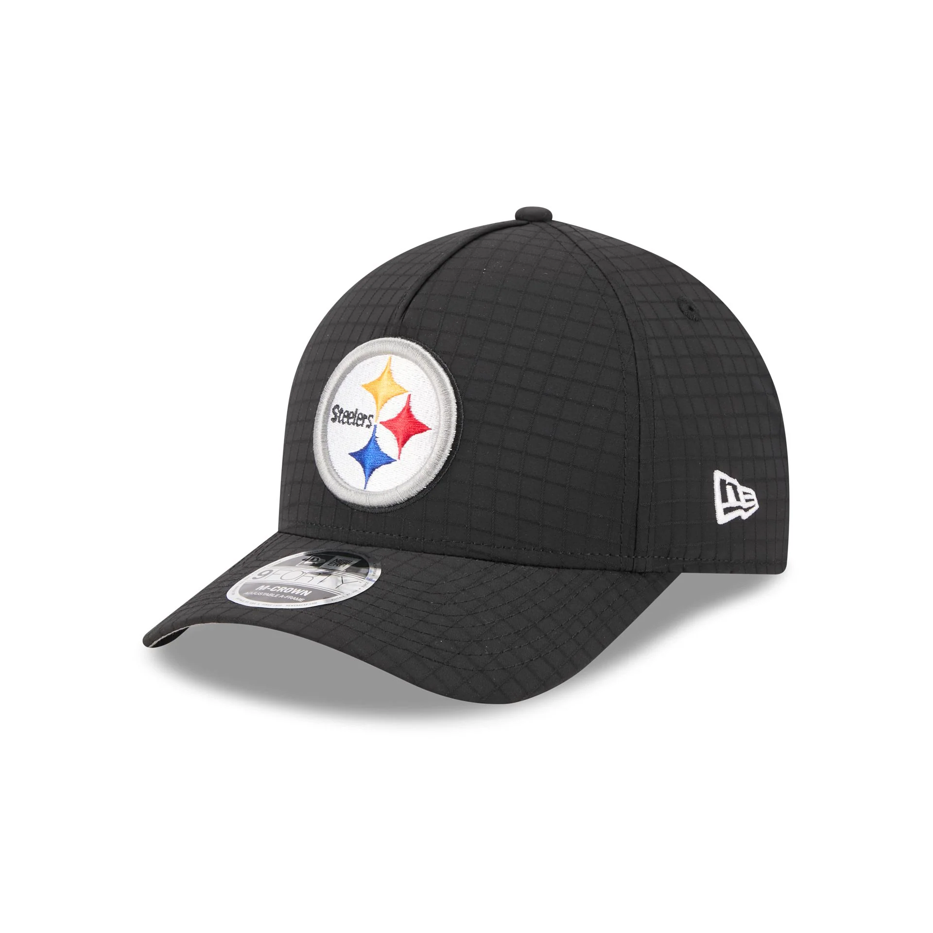 Pittsburgh Steelers Ripstop 9FORTY M-Crown A-Frame Snapback Hat