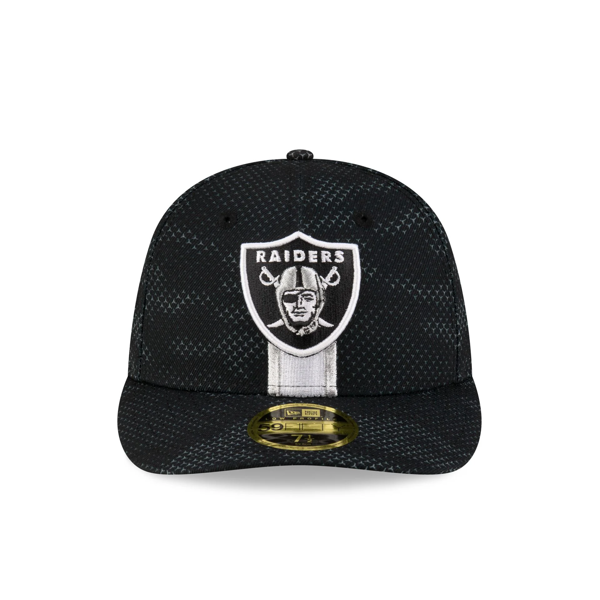 Las Vegas Raiders 2024 Sideline Low Profile 59FIFTY Fitted Hat