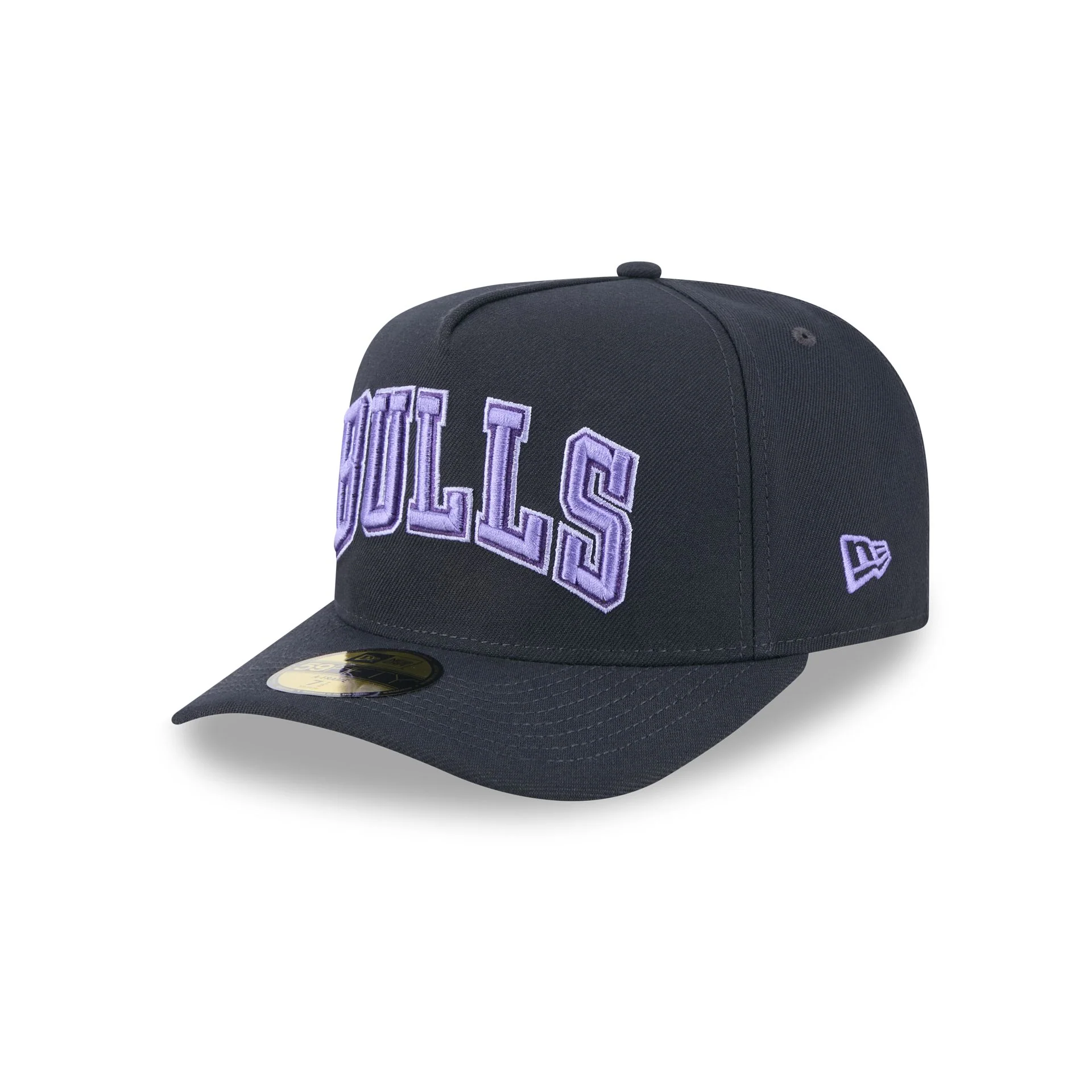 Chicago Bulls Navy Lavender 59FIFTY A-Frame Fitted Hat