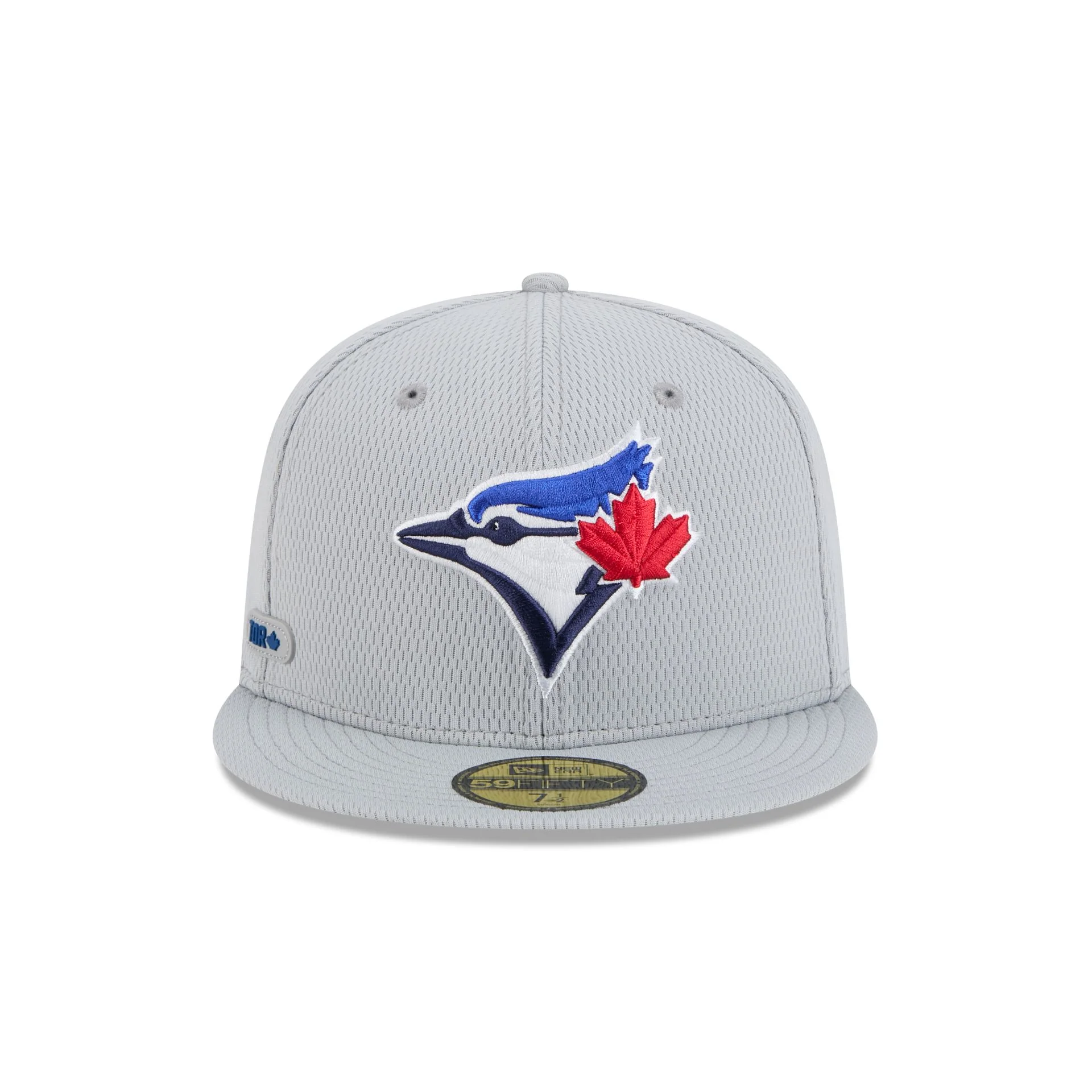 Toronto Blue Jays 2025 Clubhouse Gray 59FIFTY Fitted Hat
