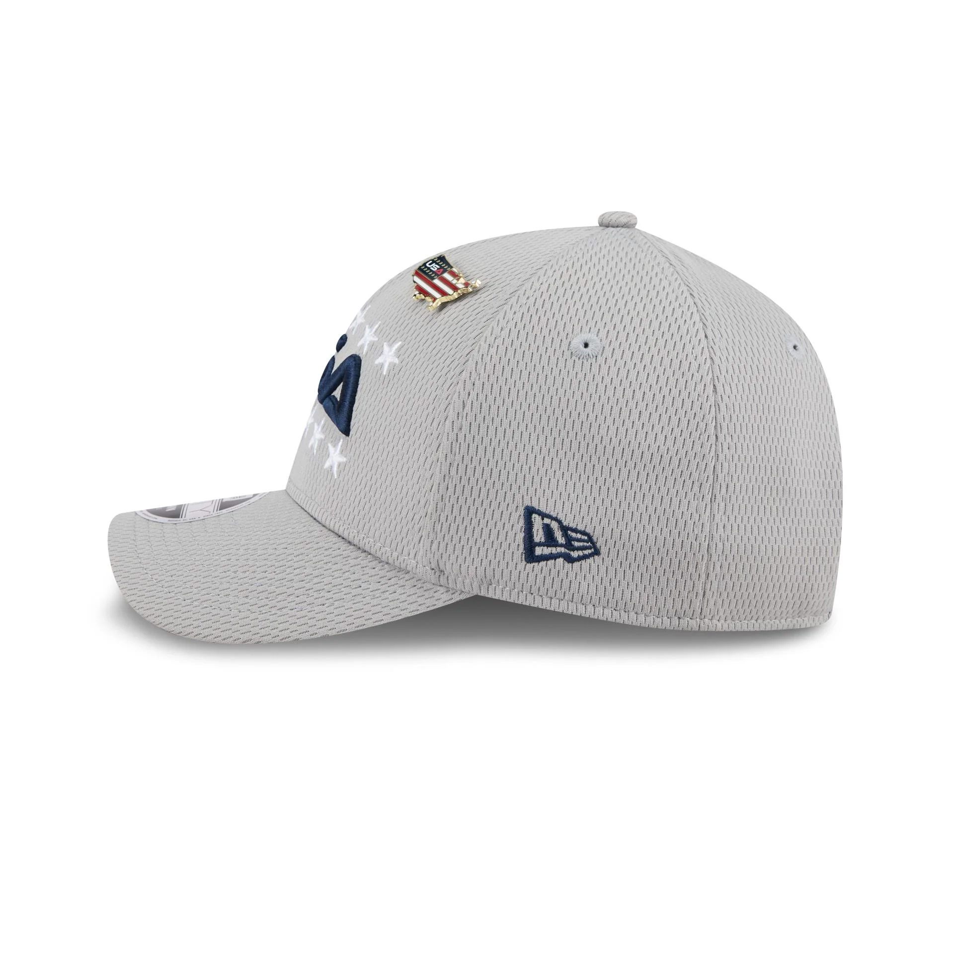 2025 Ryder Cup Team USA Gray 9FORTY M-Crown Snapback Hat