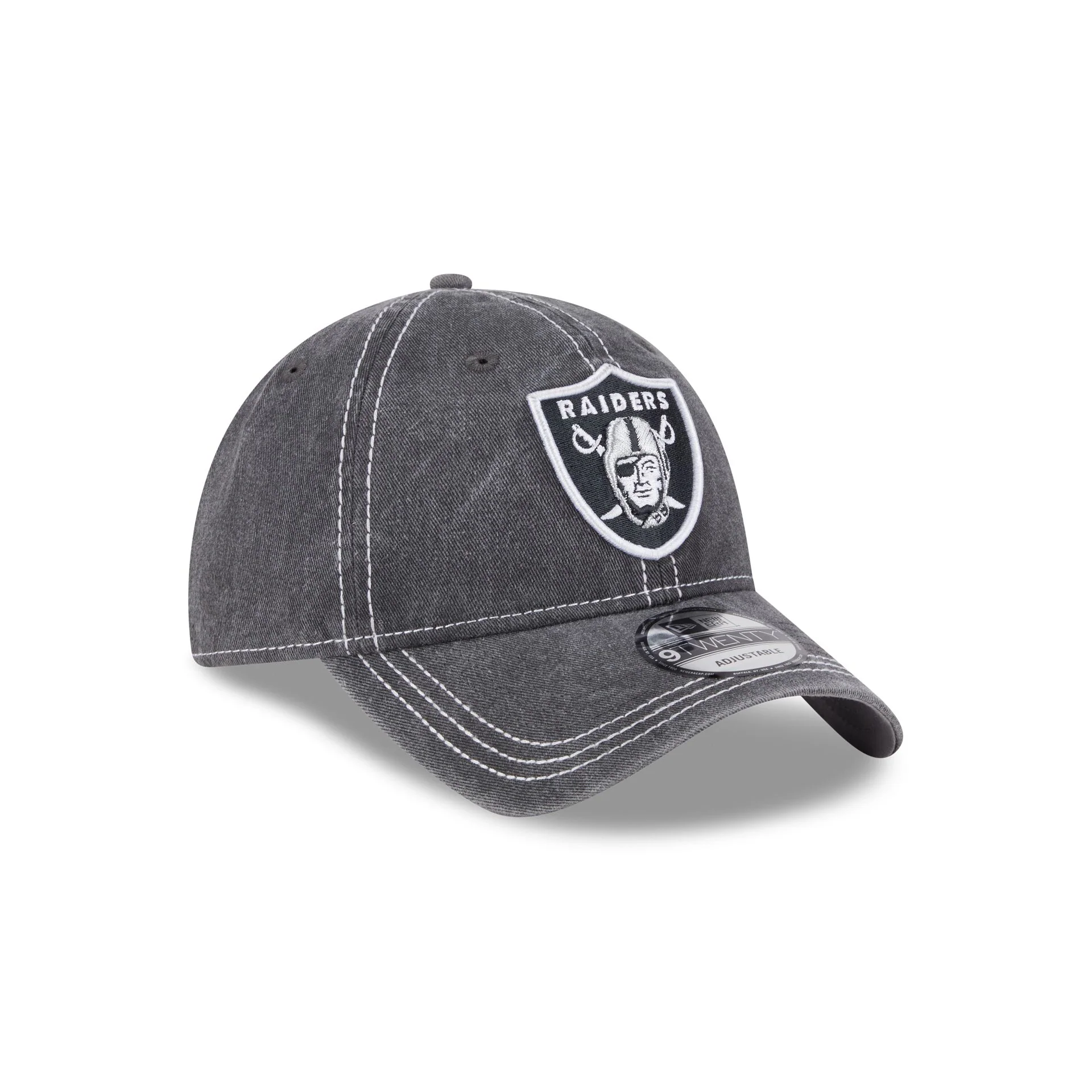 Las Vegas Raiders Washed Contrast 9TWENTY Adjustable Hat