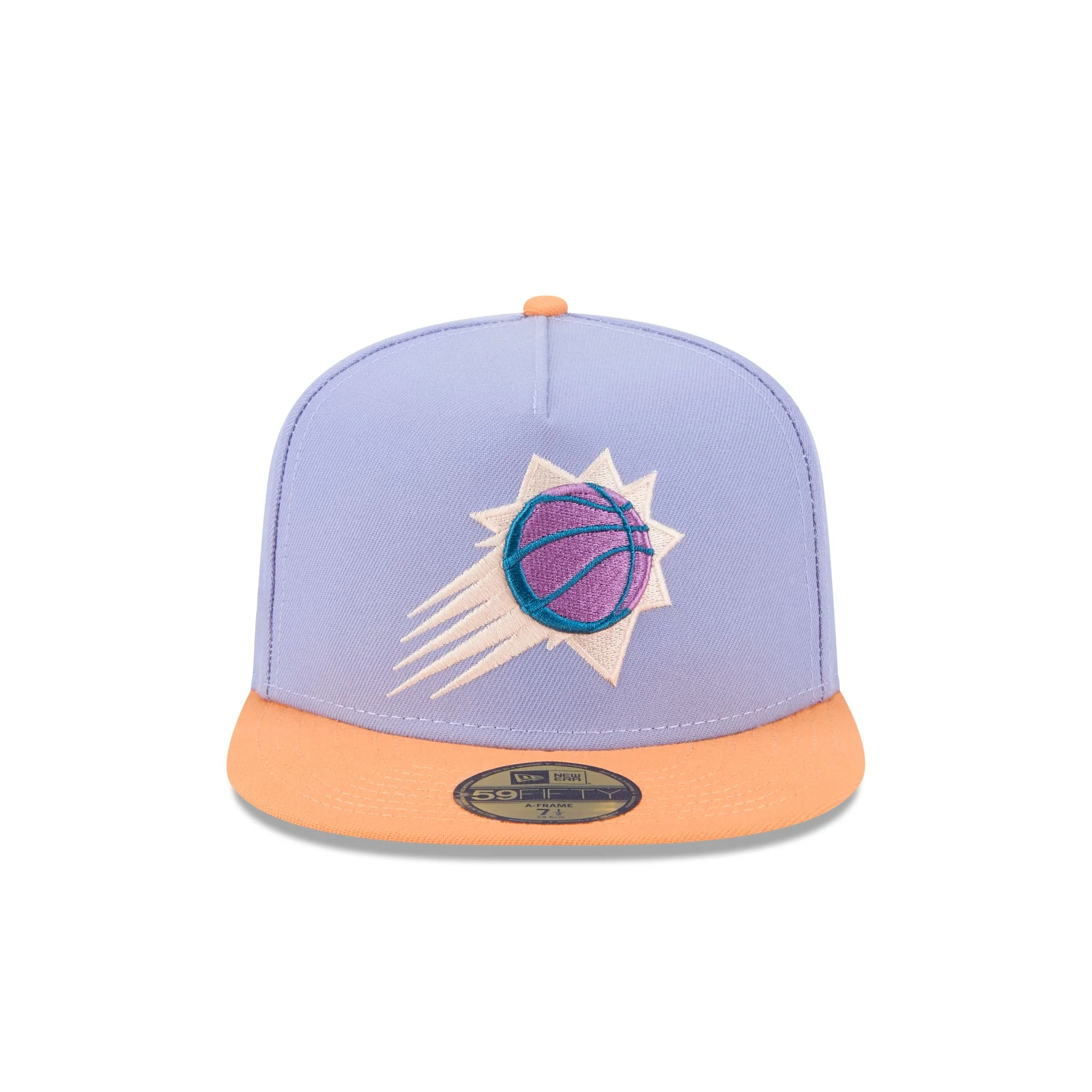 Phoenix Suns Lavender 59FIFTY A-Frame Fitted Hat