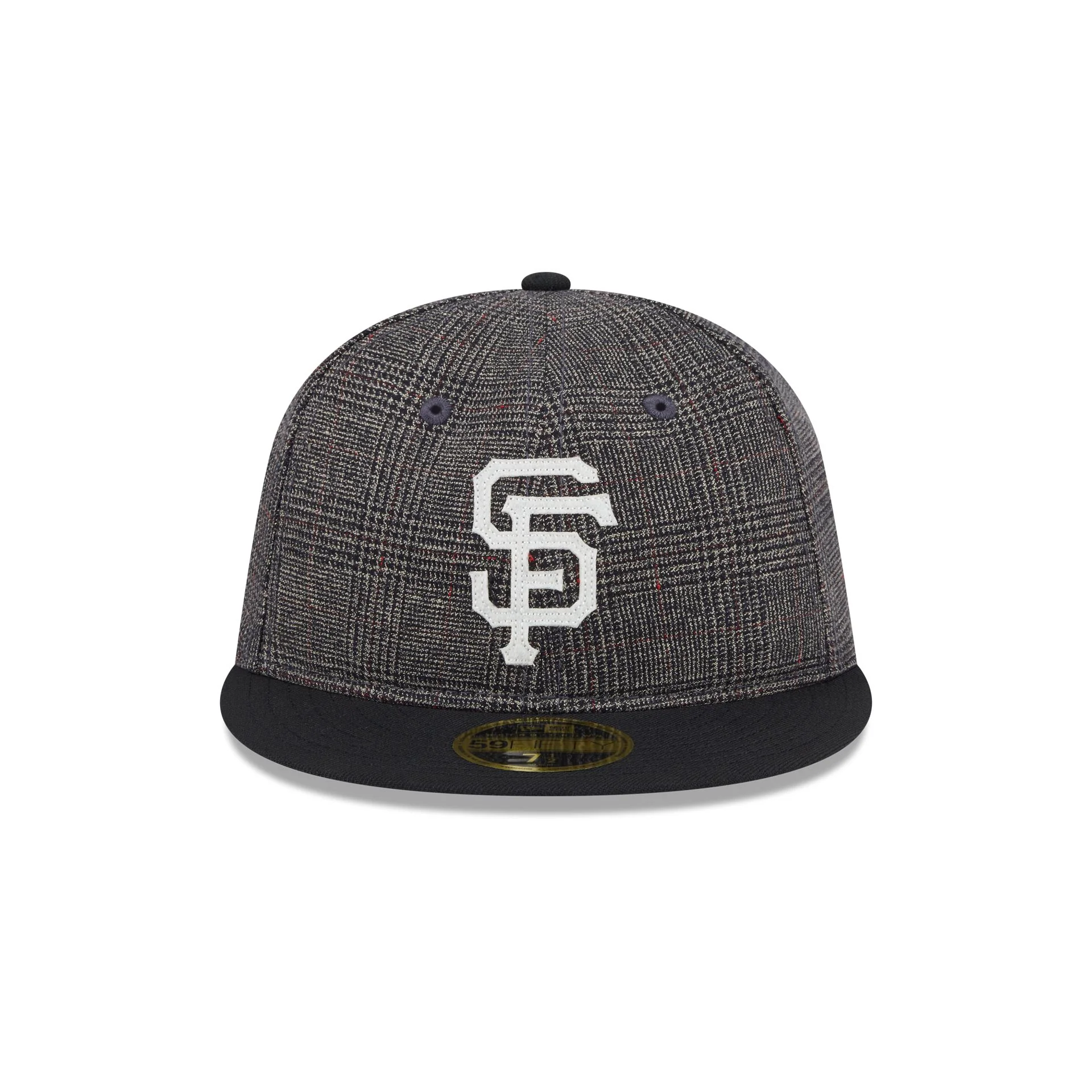 San Francisco Giants Plaid Retro Crown 59FIFTY Fitted Hat