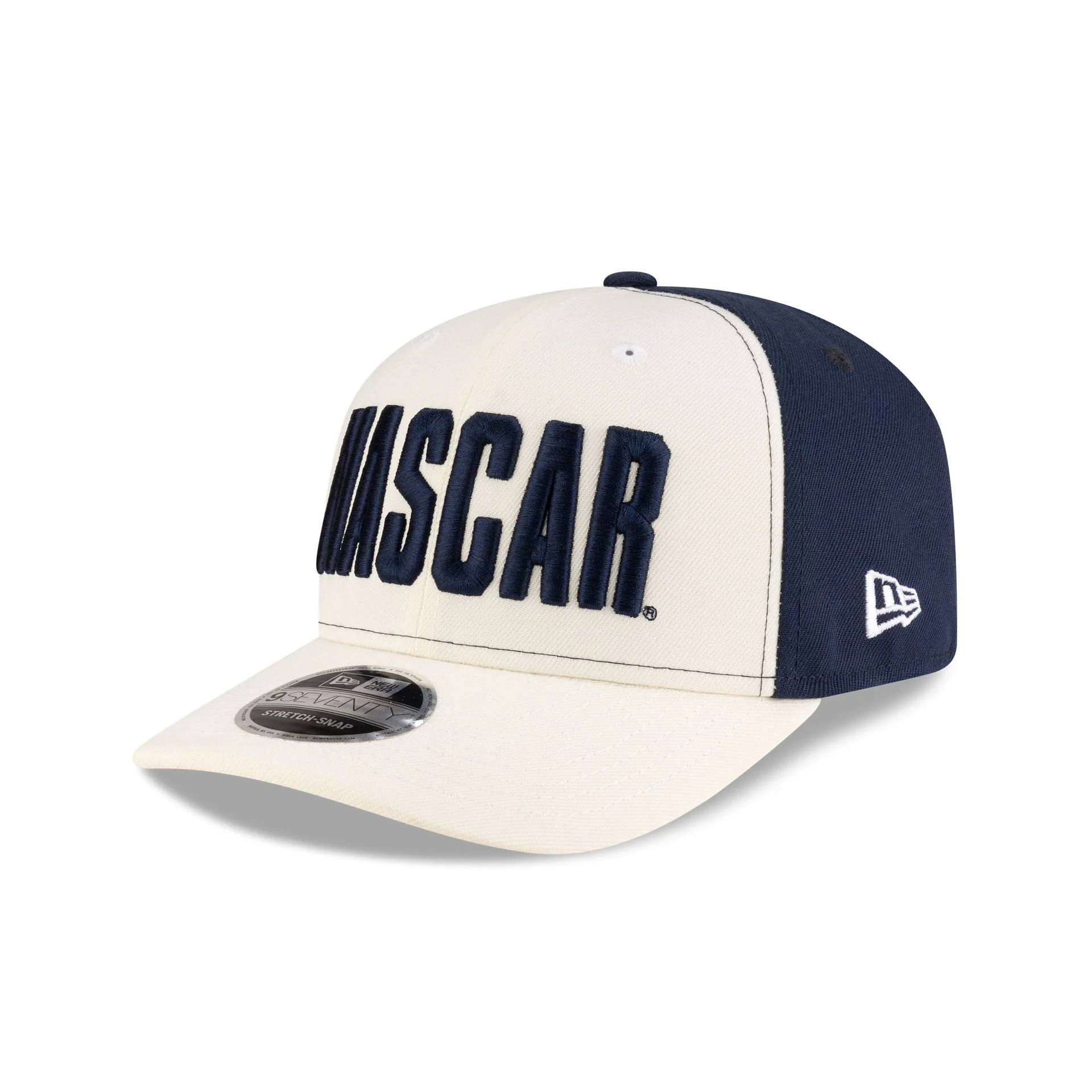 NASCAR Chicago Street Race Chrome Navy 9SEVENTY Stretch-Snap Hat