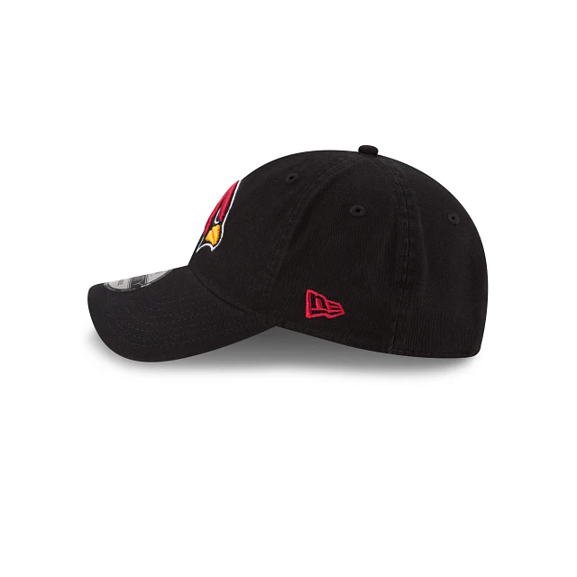 Arizona Cardinals Core Classic Black 9TWENTY Adjustable Hat