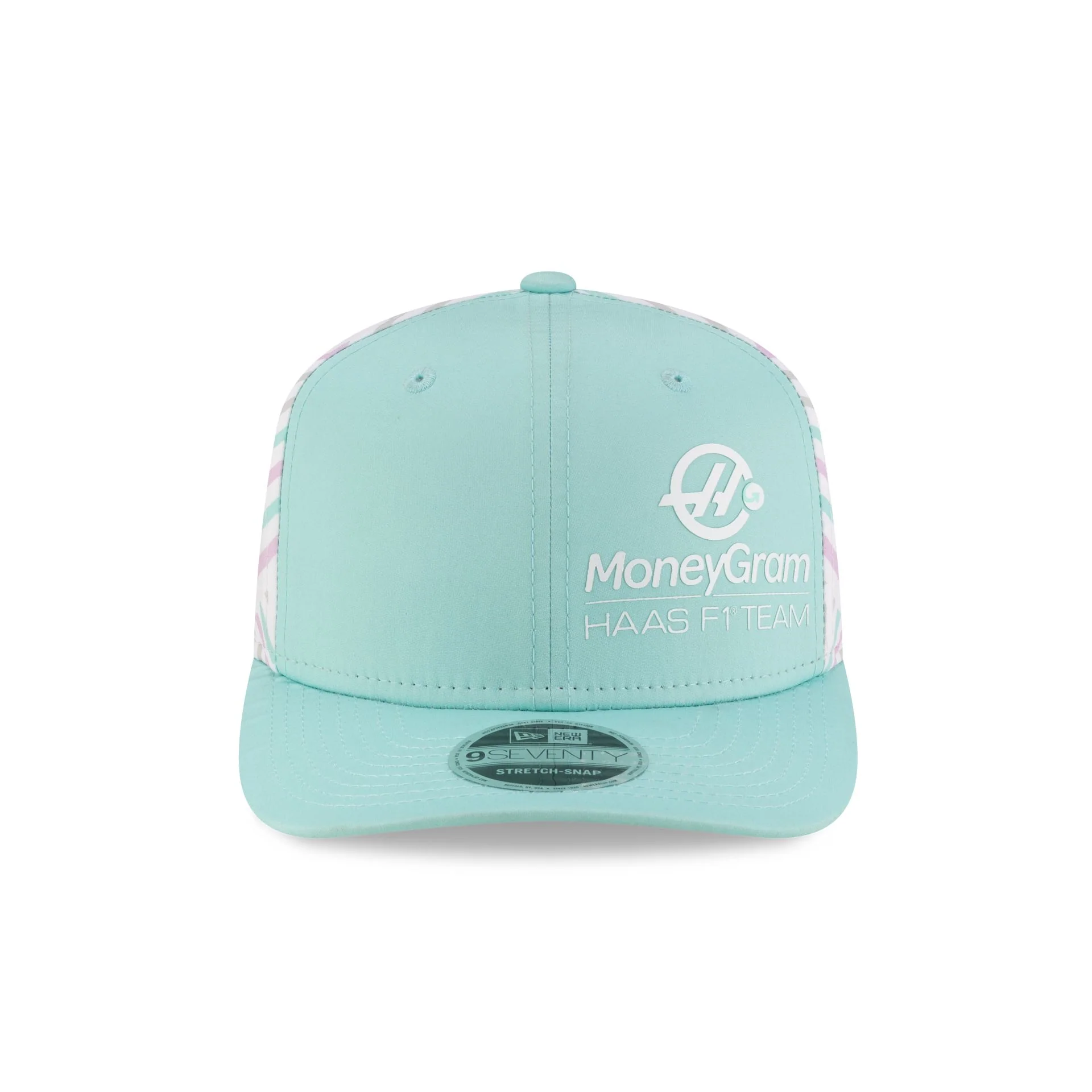 2025 Miami Race Special MoneyGram Haas F1 Team 9SEVENTY Stretch-Snap Hat