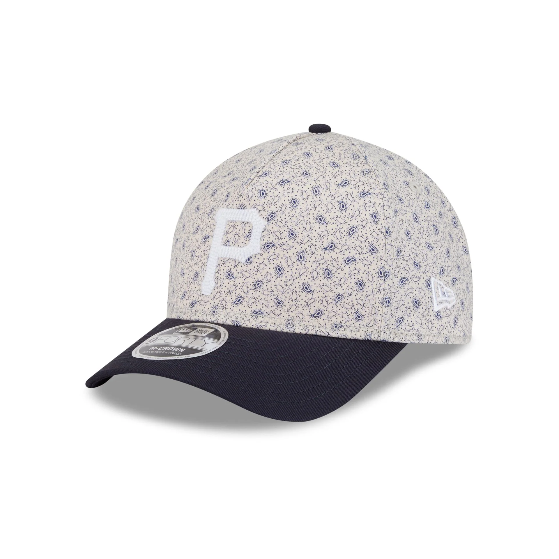 Pittsburgh Pirates Micro Print 9FORTY M-Crown A-Frame Adjustable Hat