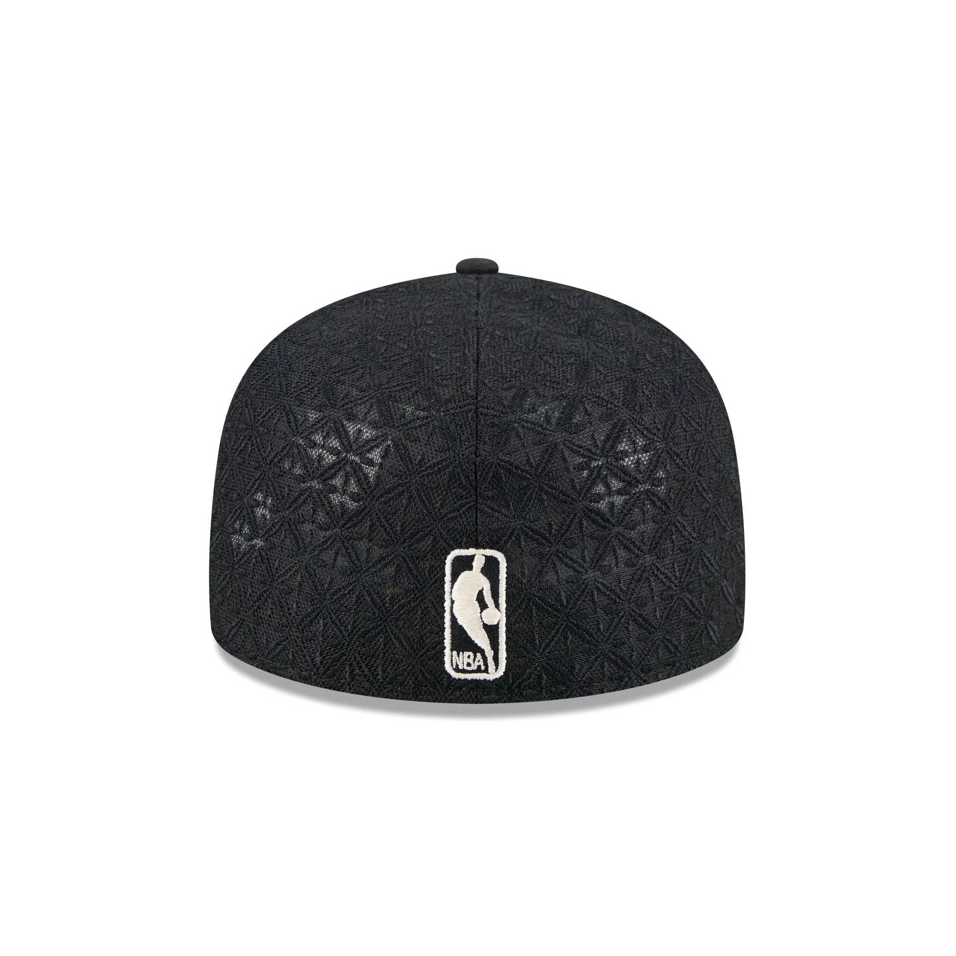 Philadelphia 76ers Black Mesh 59FIFTY A-Frame Fitted Hat