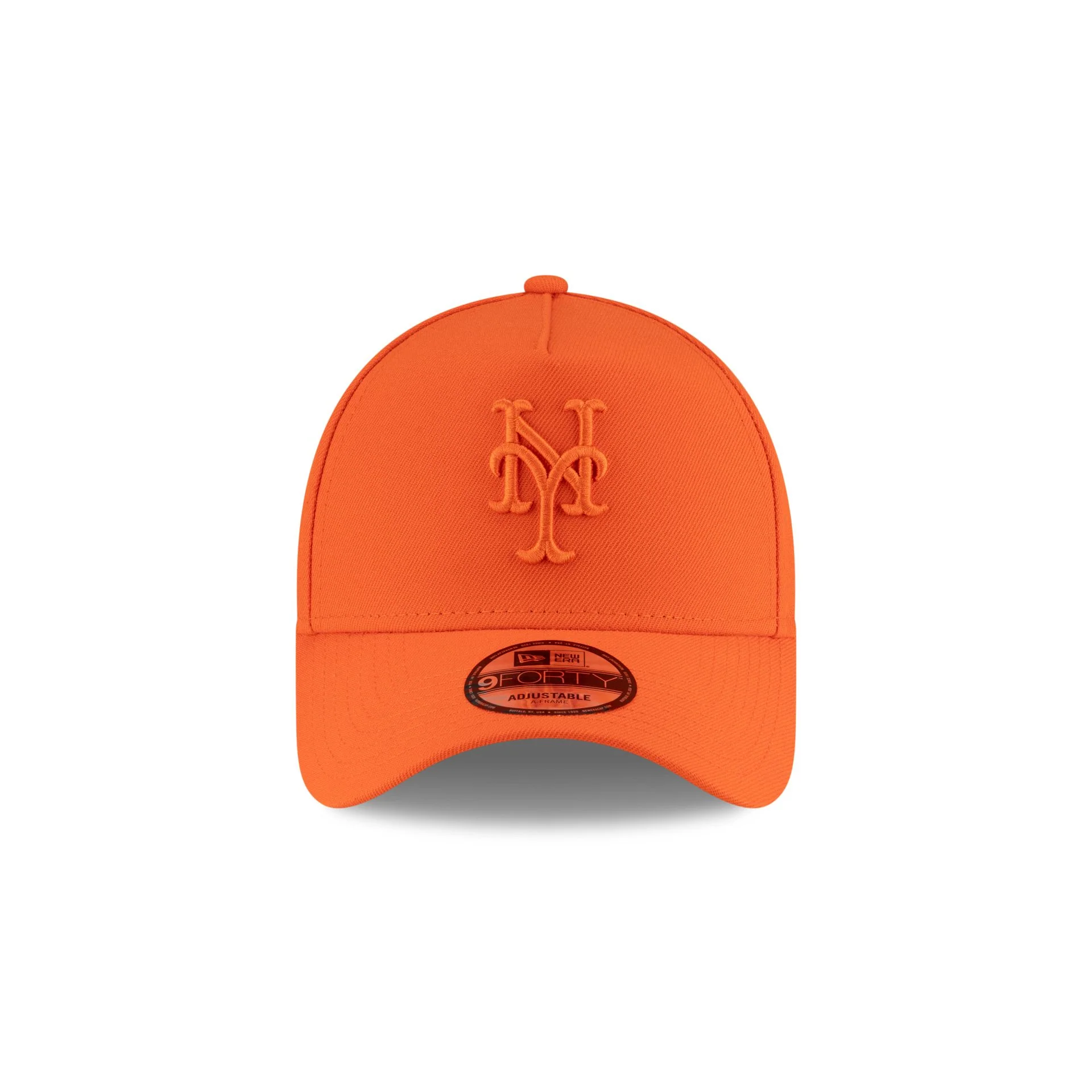 New York Mets Orange 9FORTY A-Frame Snapback Hat