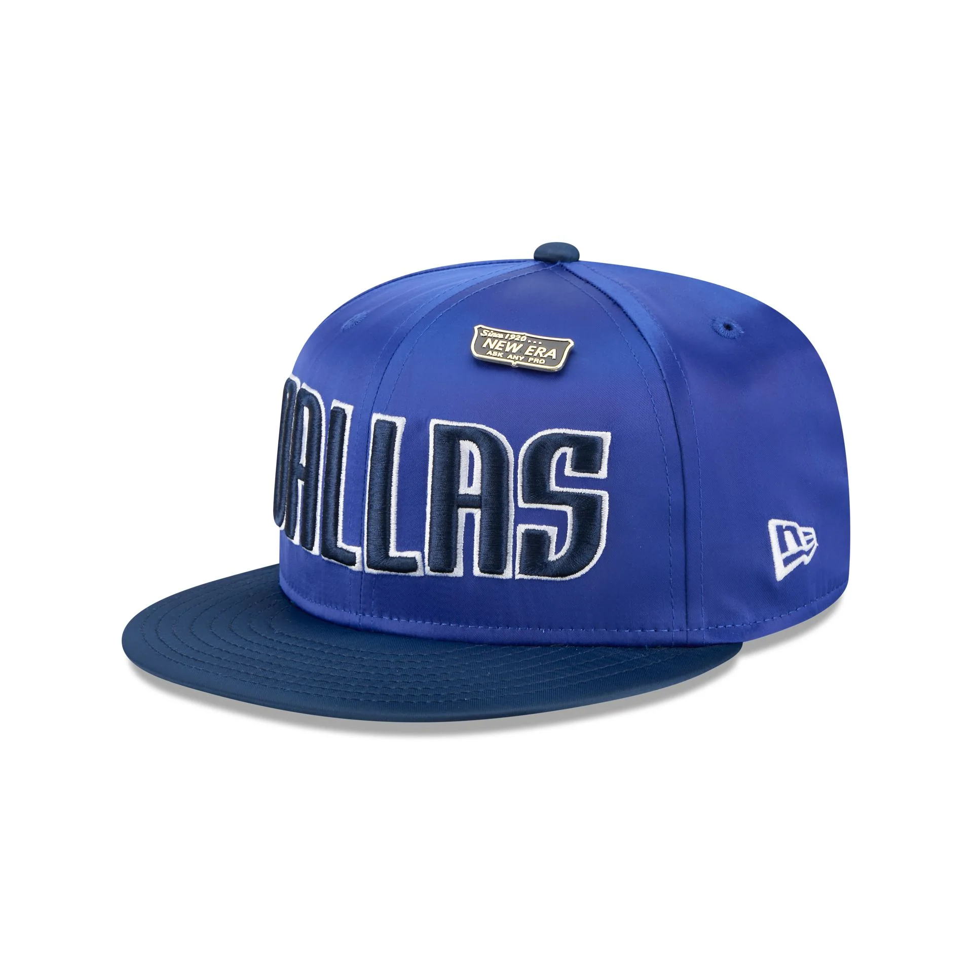 Dallas Mavericks Satin Pin 9FIFTY Snapback Hat