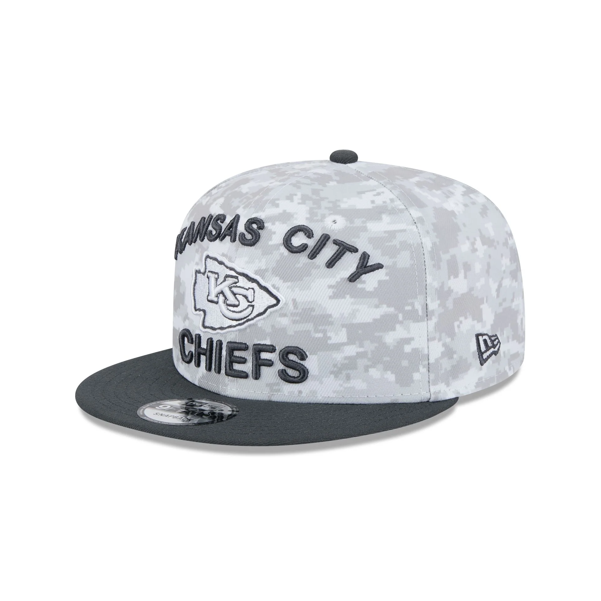 Kansas City Chiefs 2024 Salute to Service 9FIFTY Snapback Hat