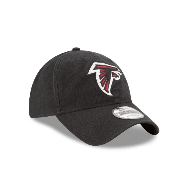 Atlanta Falcons Core Classic Black 9TWENTY Adjustable Hat