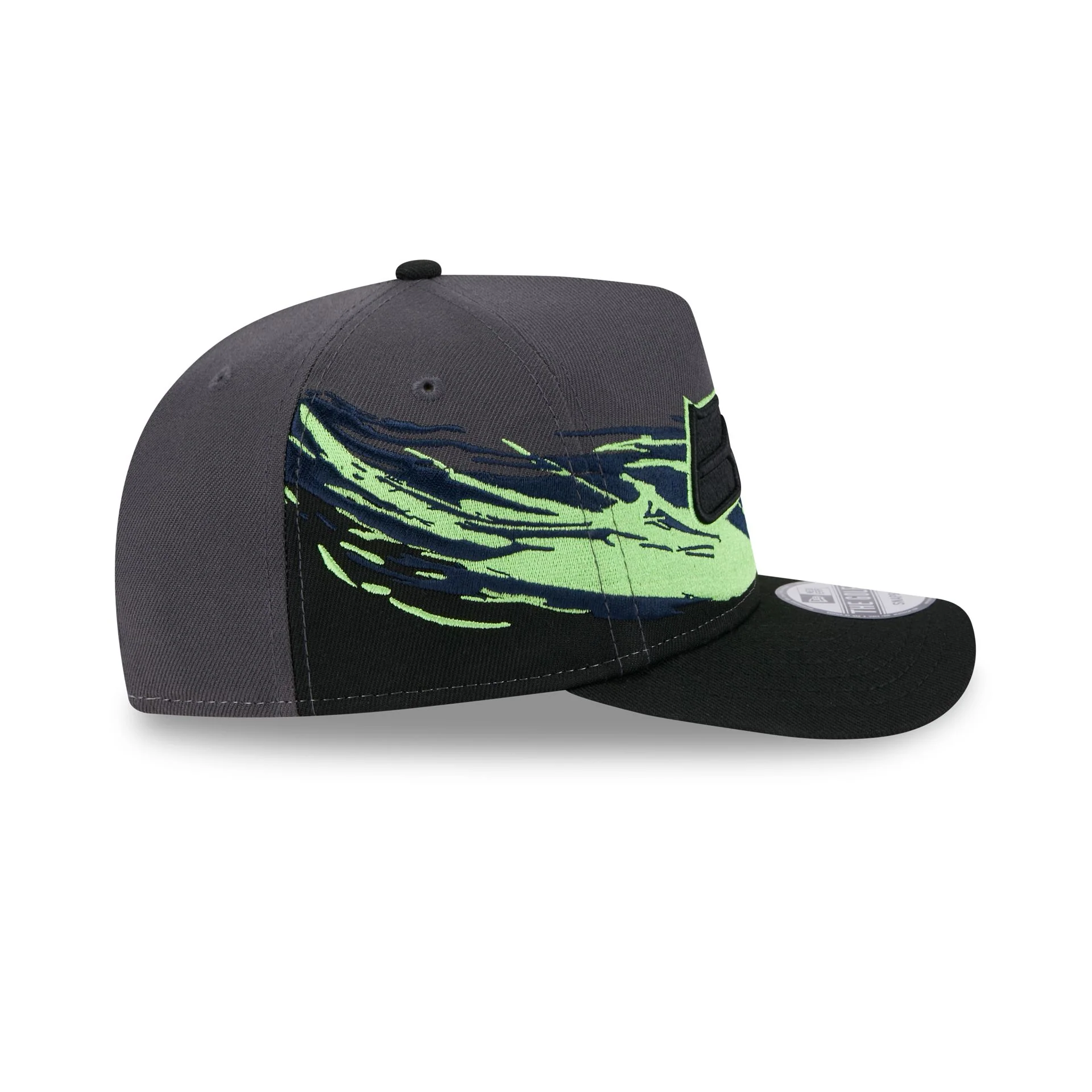 Seattle Seahawks Graphite Brushstroke Golfer Hat