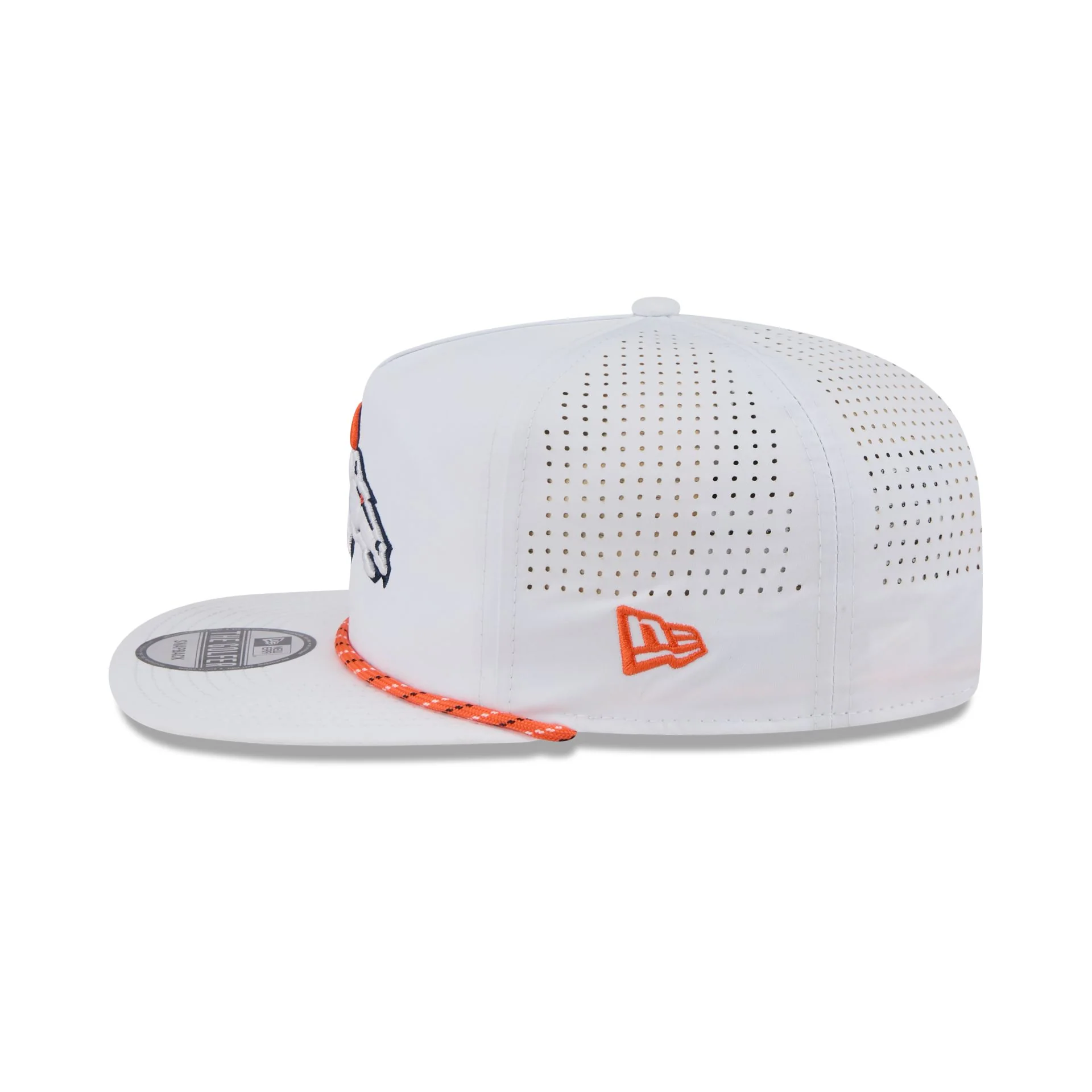 Denver Broncos Optic White Performance Rope Golfer Hat