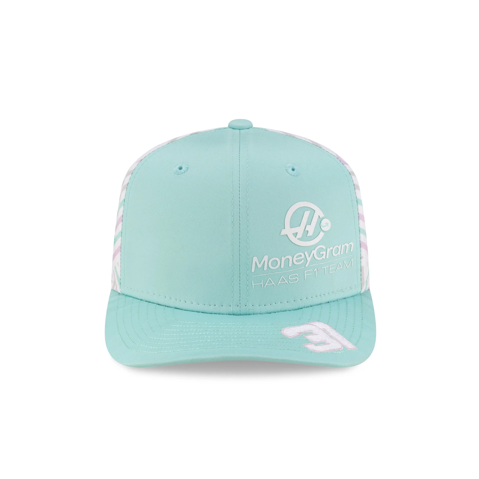 2025 Miami Race Special MoneyGram Haas F1 Team Esteban Ocon 9SEVENTY Stretch-Snap Hat