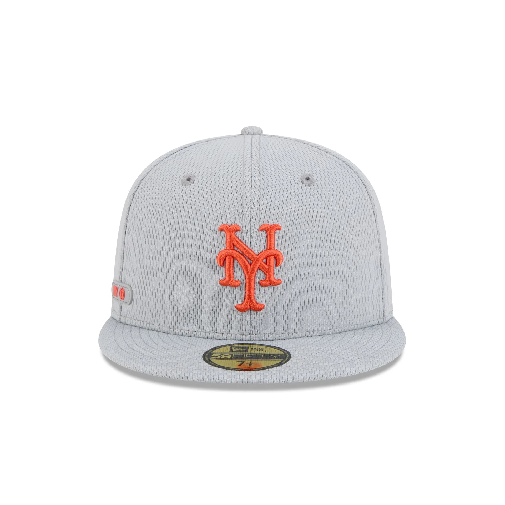 New York Mets 2025 Clubhouse Gray 59FIFTY Fitted Hat