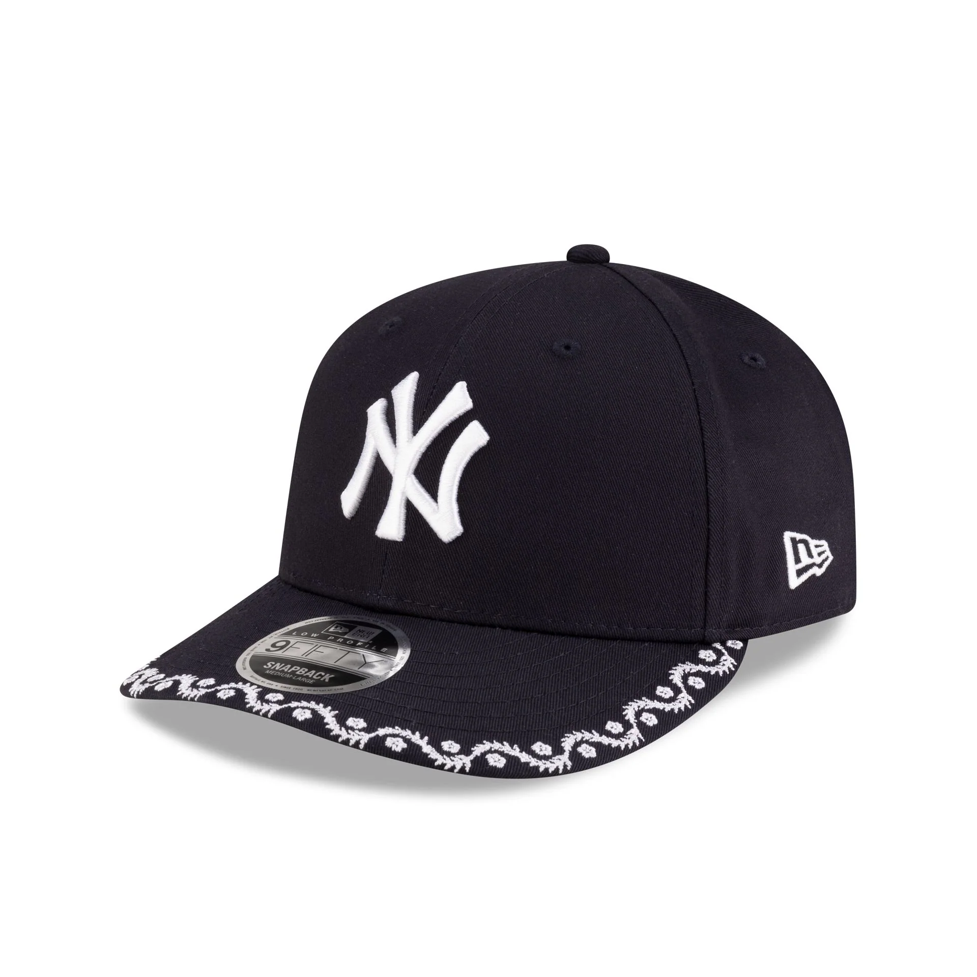 New York Yankees Floral Navy Low Profile 9FIFTY Snapback Hat