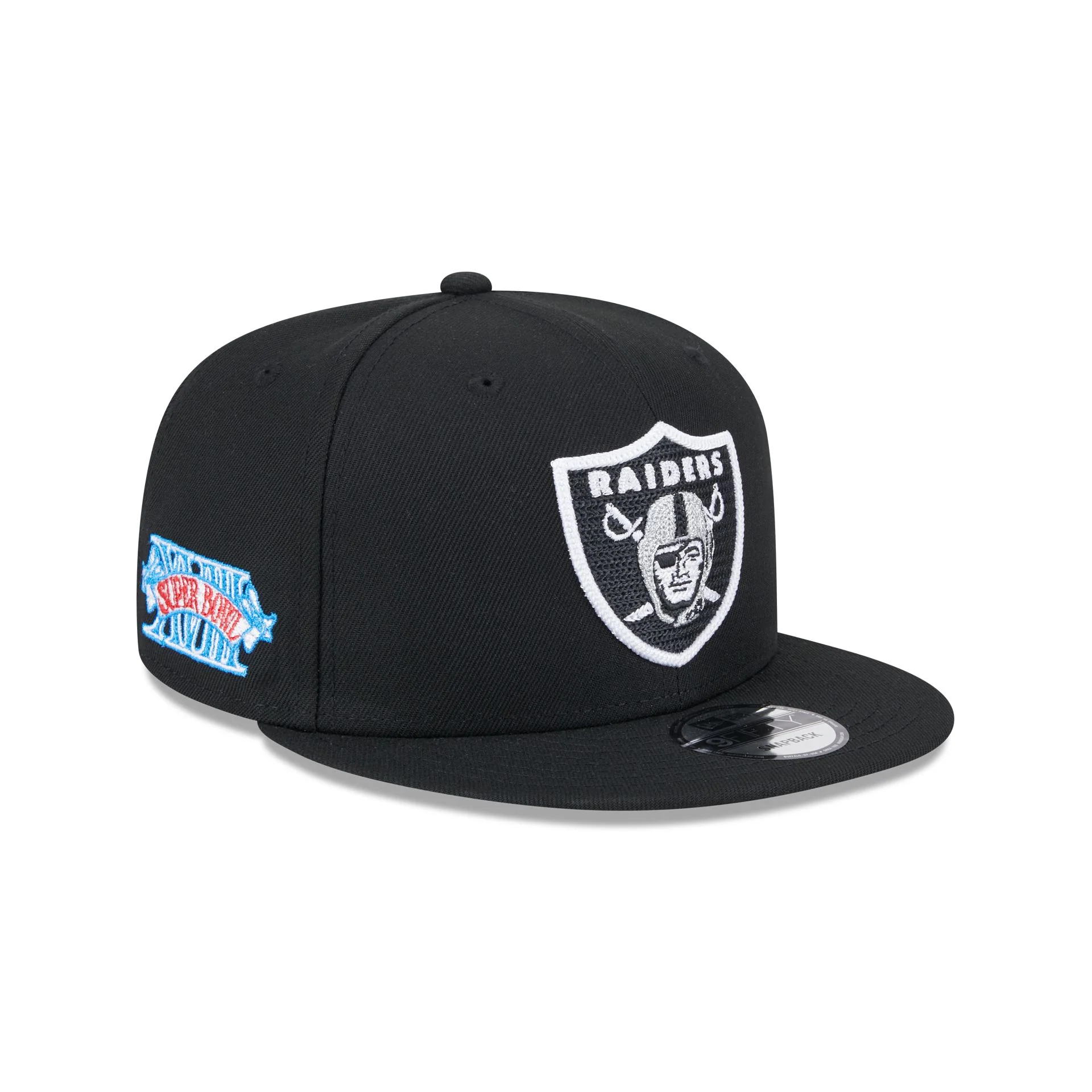 Alpha Industries x Las Vegas Raiders Black 9FIFTY Snapback Hat