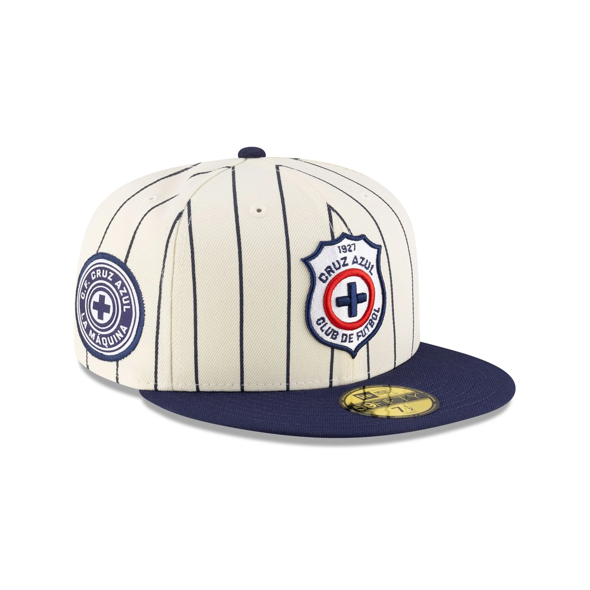 Cruz Azul Retro Pinstripe 59FIFTY Fitted Hat