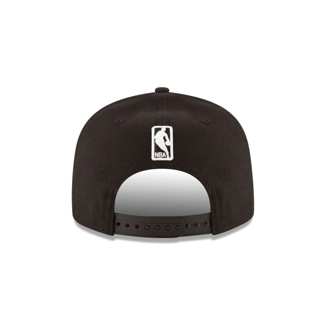 Los Angeles Lakers Black 9FIFTY Snapback Hat