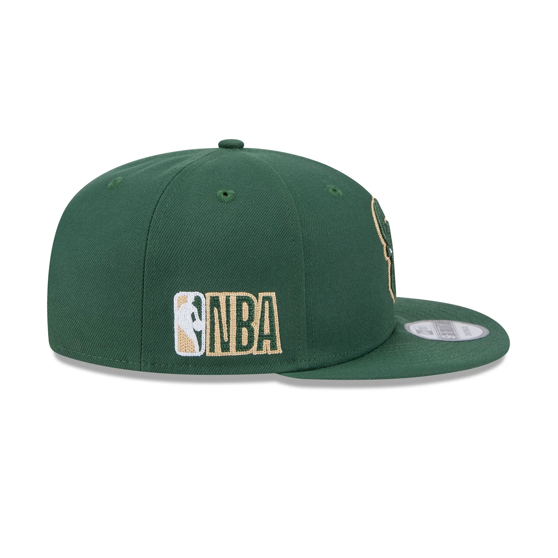 Alpha Industries x Milwaukee Bucks Green 9FIFTY Snapback Hat