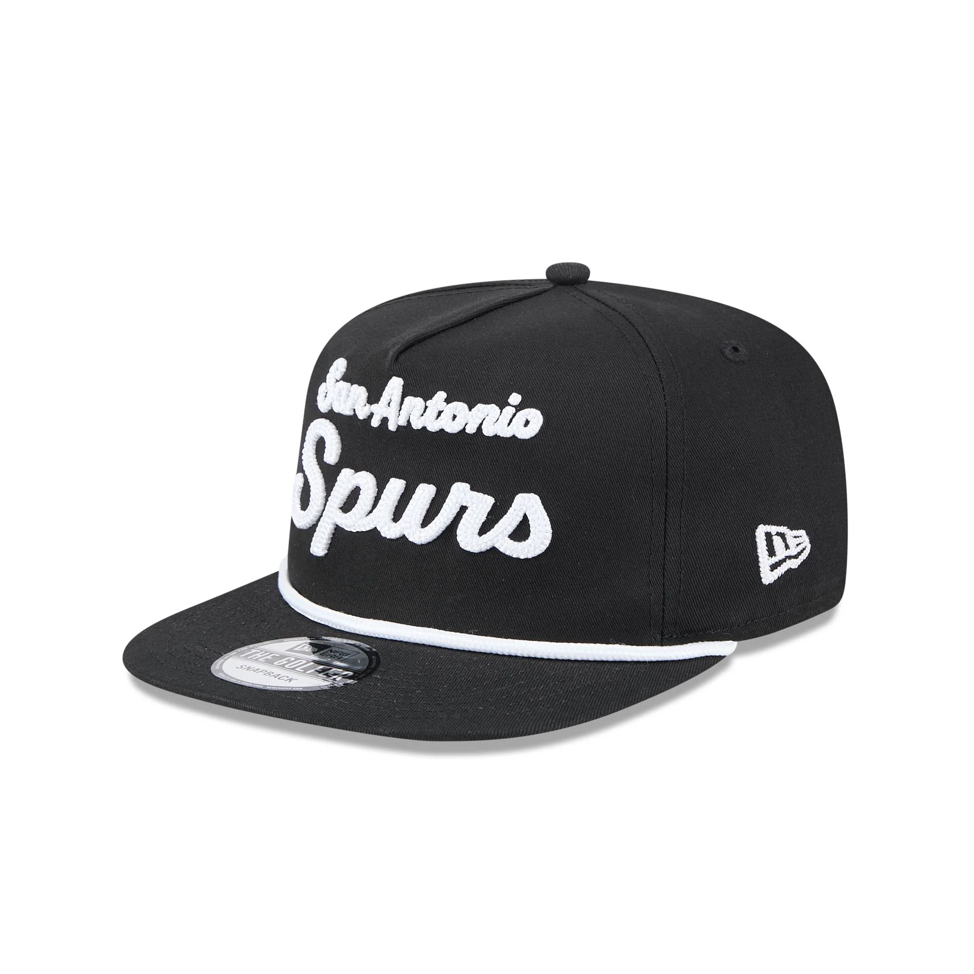 San Antonio Spurs Team Text Golfer Hat