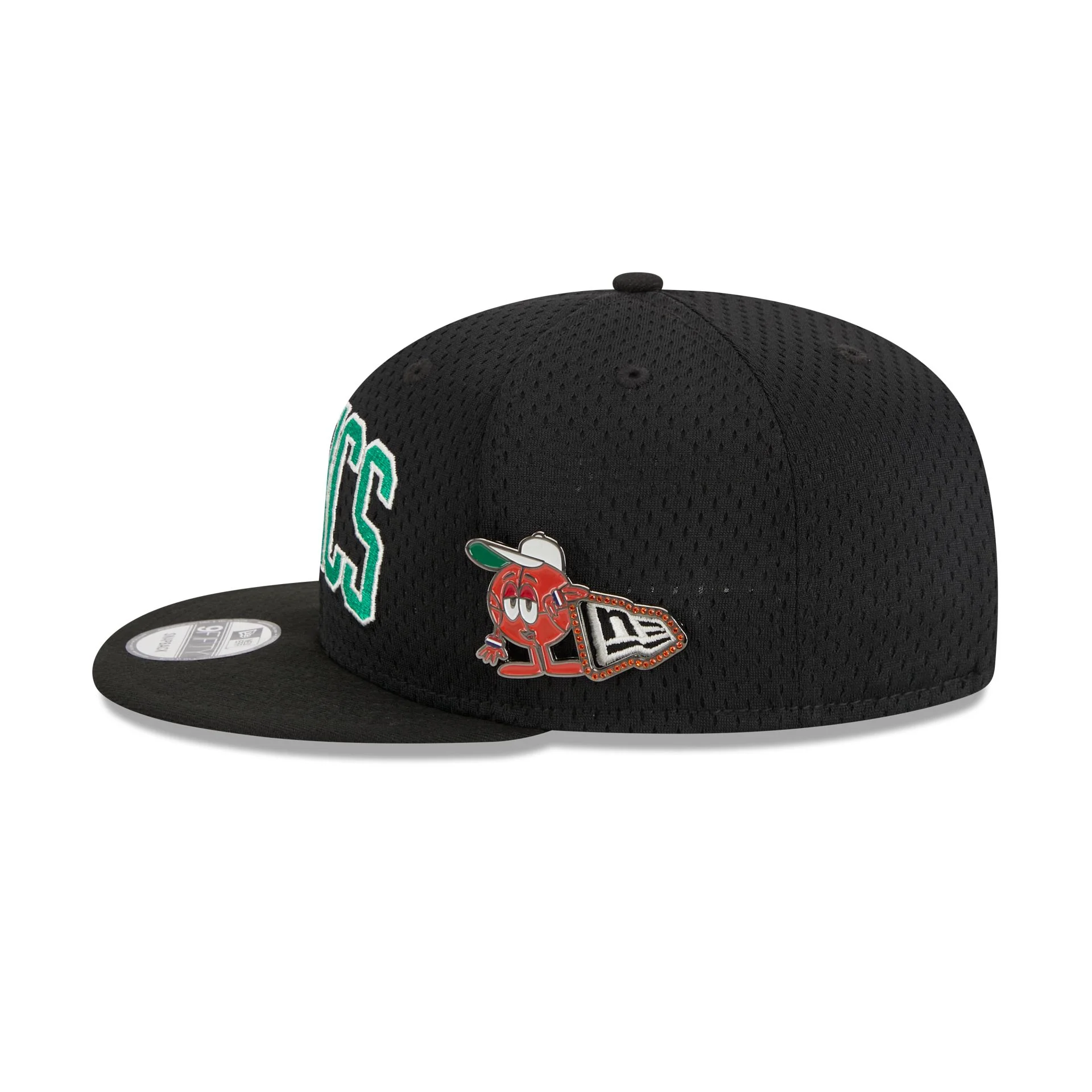 Boston Celtics Post-Up Pin 9FIFTY Snapback Hat