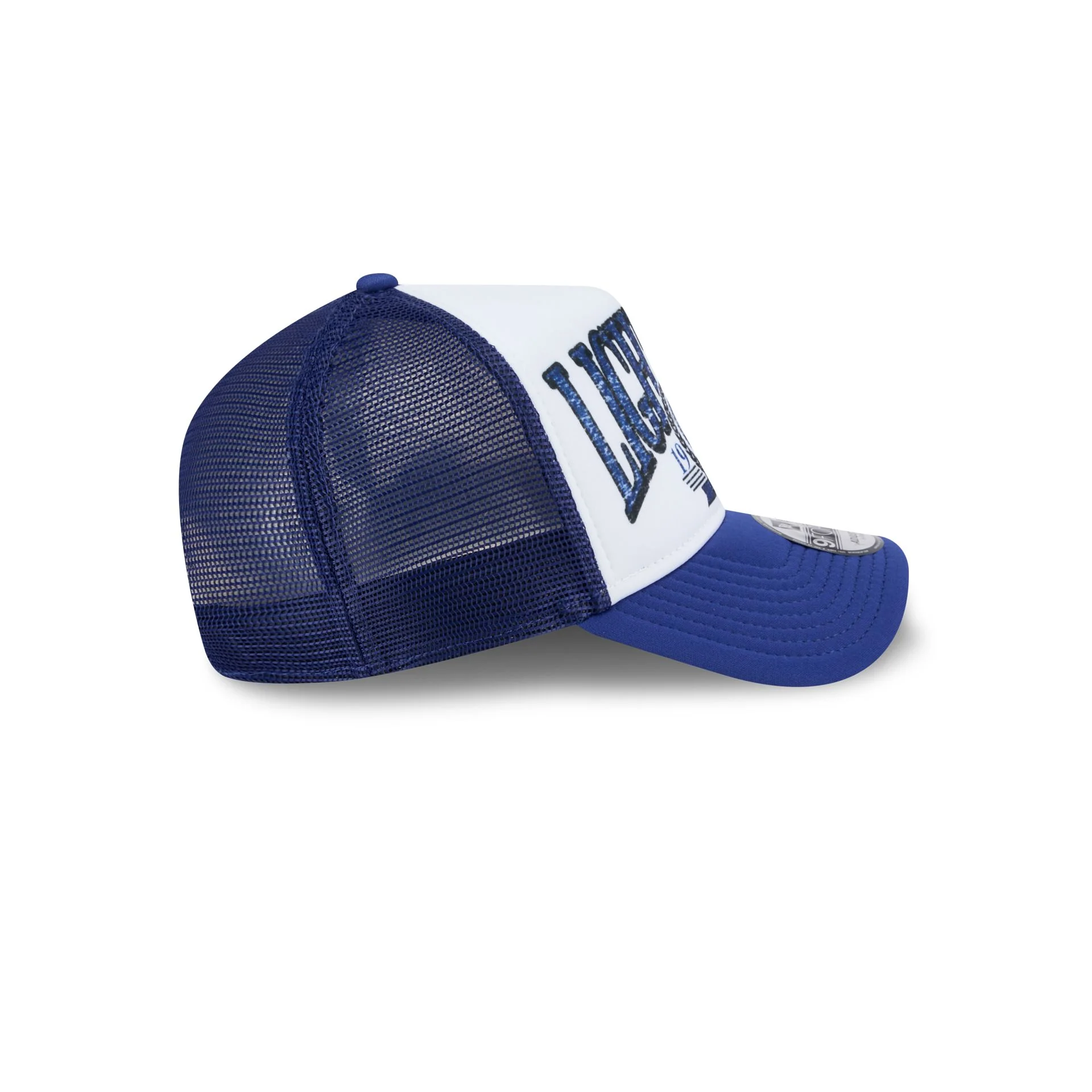 Tampa Bay Lightning Distressed 9FORTY A-Frame Trucker Hat