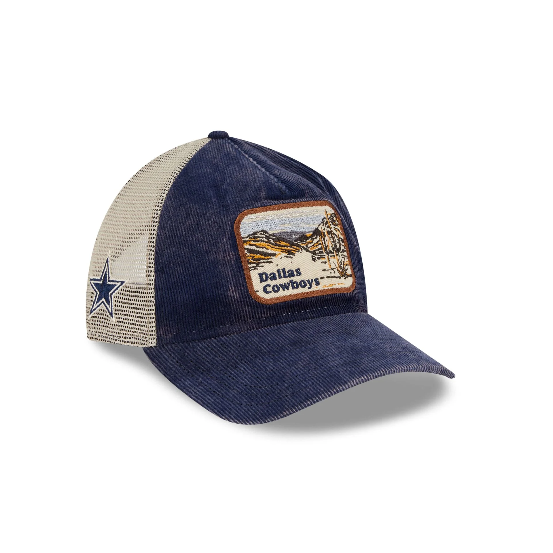 Dallas Cowboys Vintage Landscape 9TWENTY A-Frame Trucker Hat